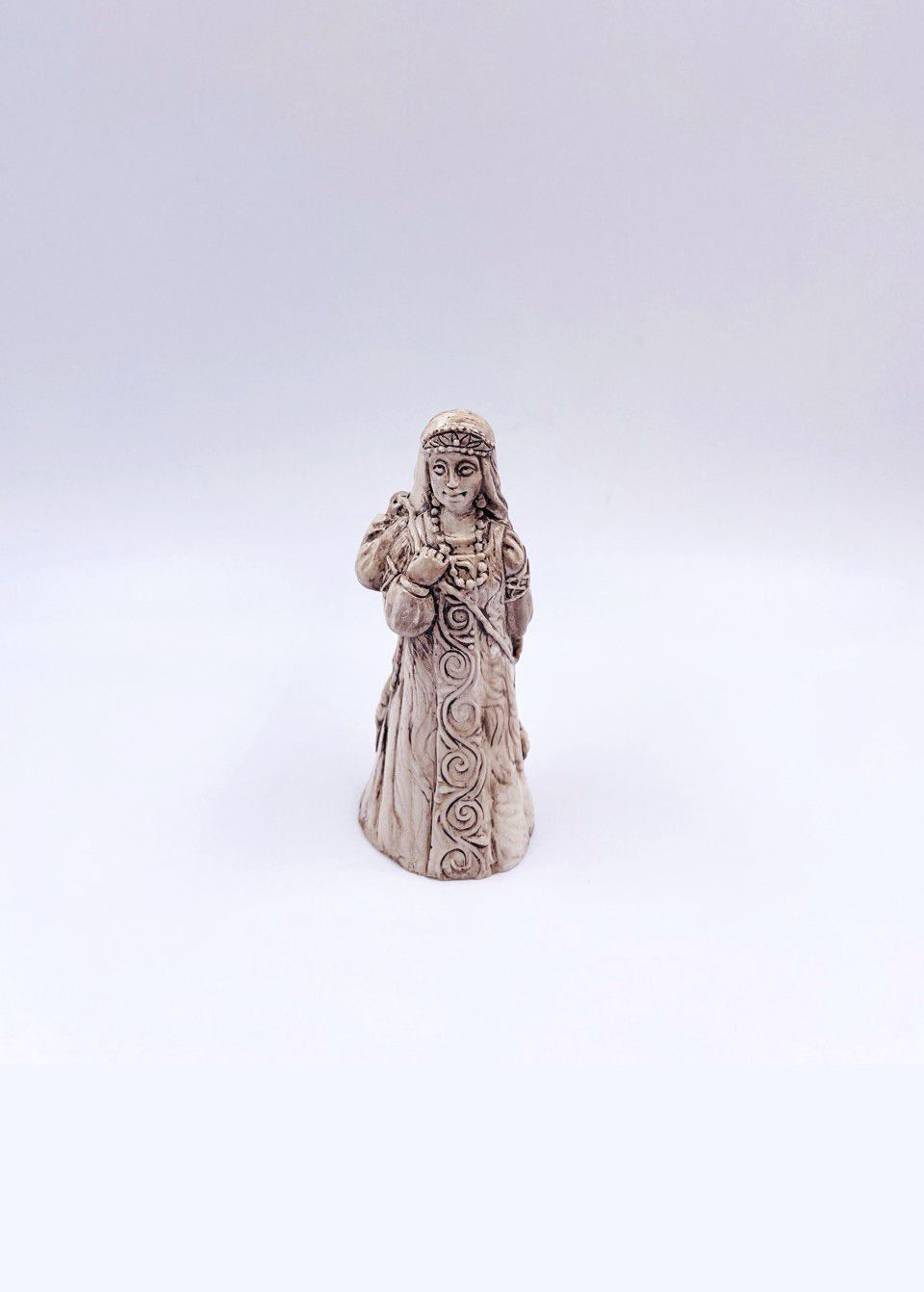 Изображение товара Статуэтка Мастерская Подарков Шелест Екатерины Доля-Недоля 5x15 см цвет серый