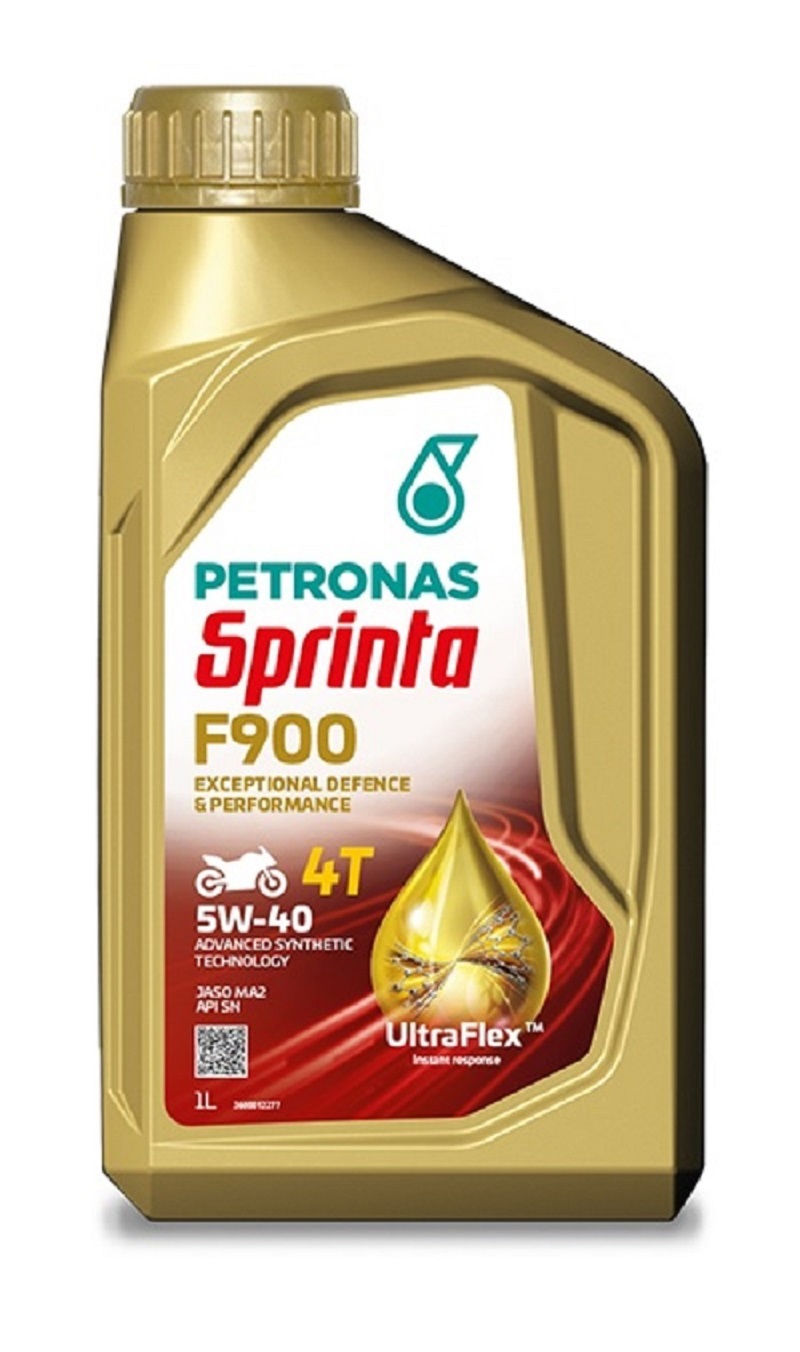 Изображение товара Petronas Sprinta F900 5W-40 синтетическое масло 1 л для мотоциклов