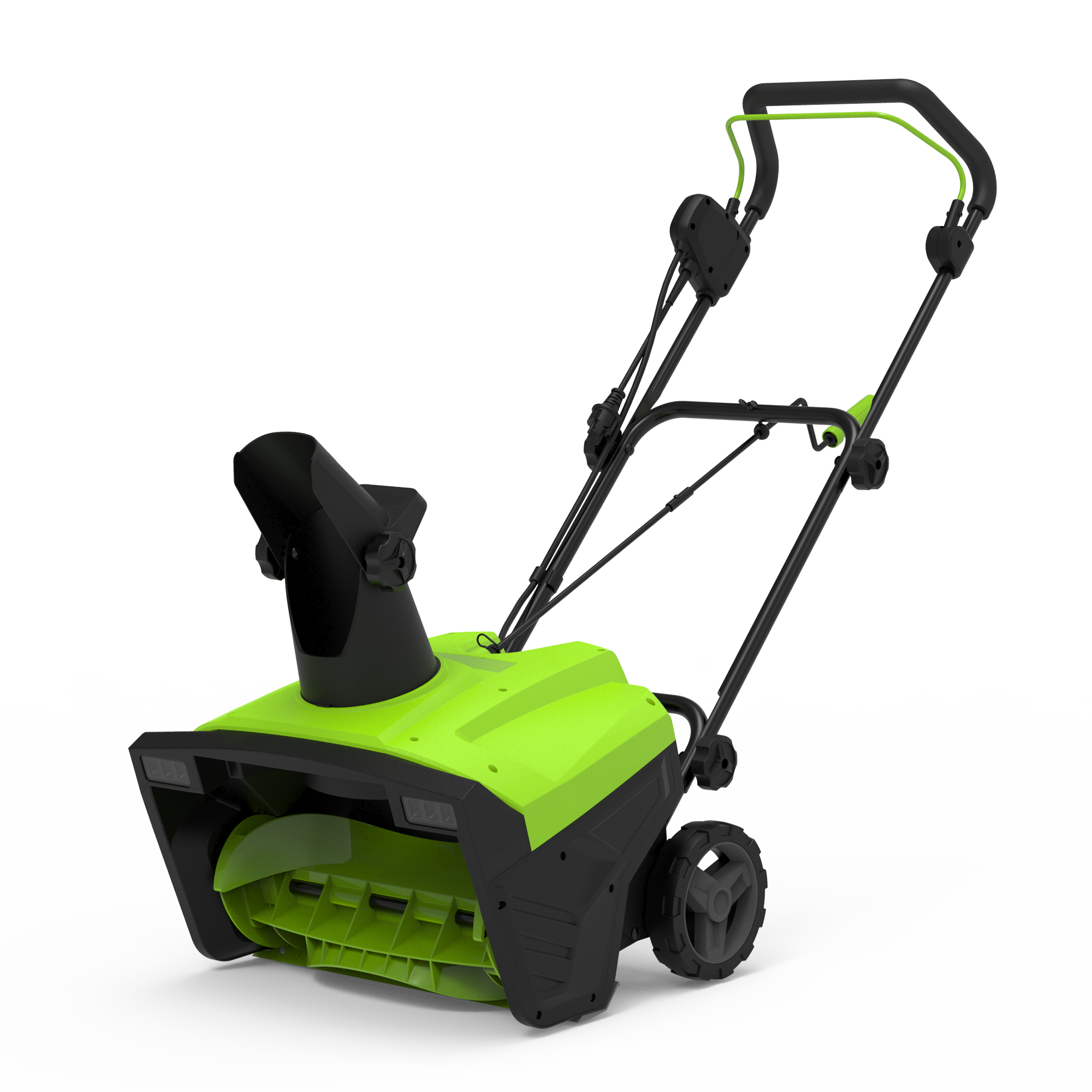 Изображение товара Электрический снегоуборщик Greenworks SN2300, 50 см, 2300 Вт - эффективное зимнее оборудование