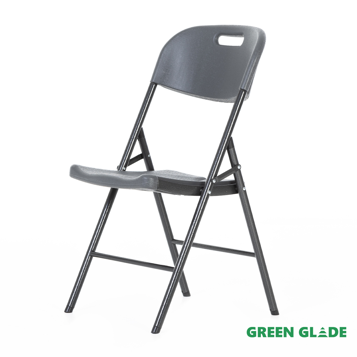 Изображение товара Стул садовый складной Green glade С054 53 см x 46 см x 87 см пластик серый/серебристый Изображение товара Стул садовый складной Green glade С054 53 см x 46 см x 87 см пластик серый/серебристый