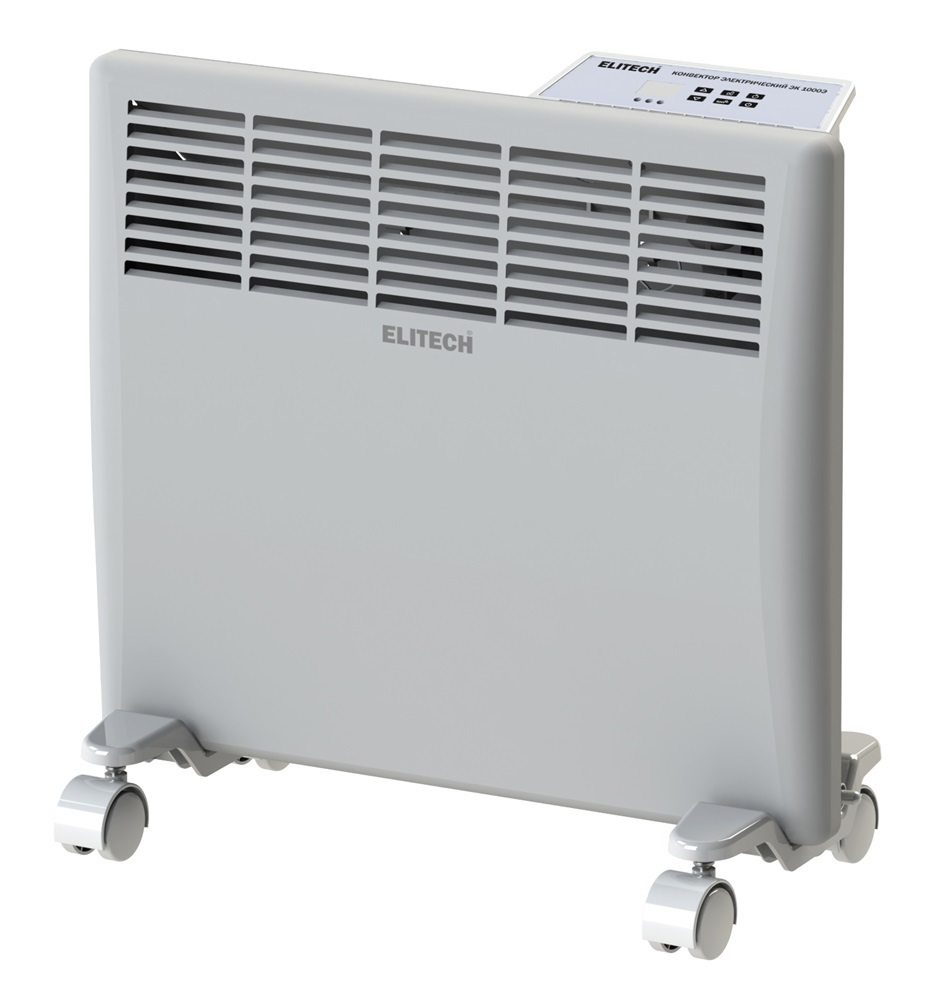 Изображение товара Электрический конвектор Elitech ЭК 1000Э 1000 Вт для помещений до 15 м²