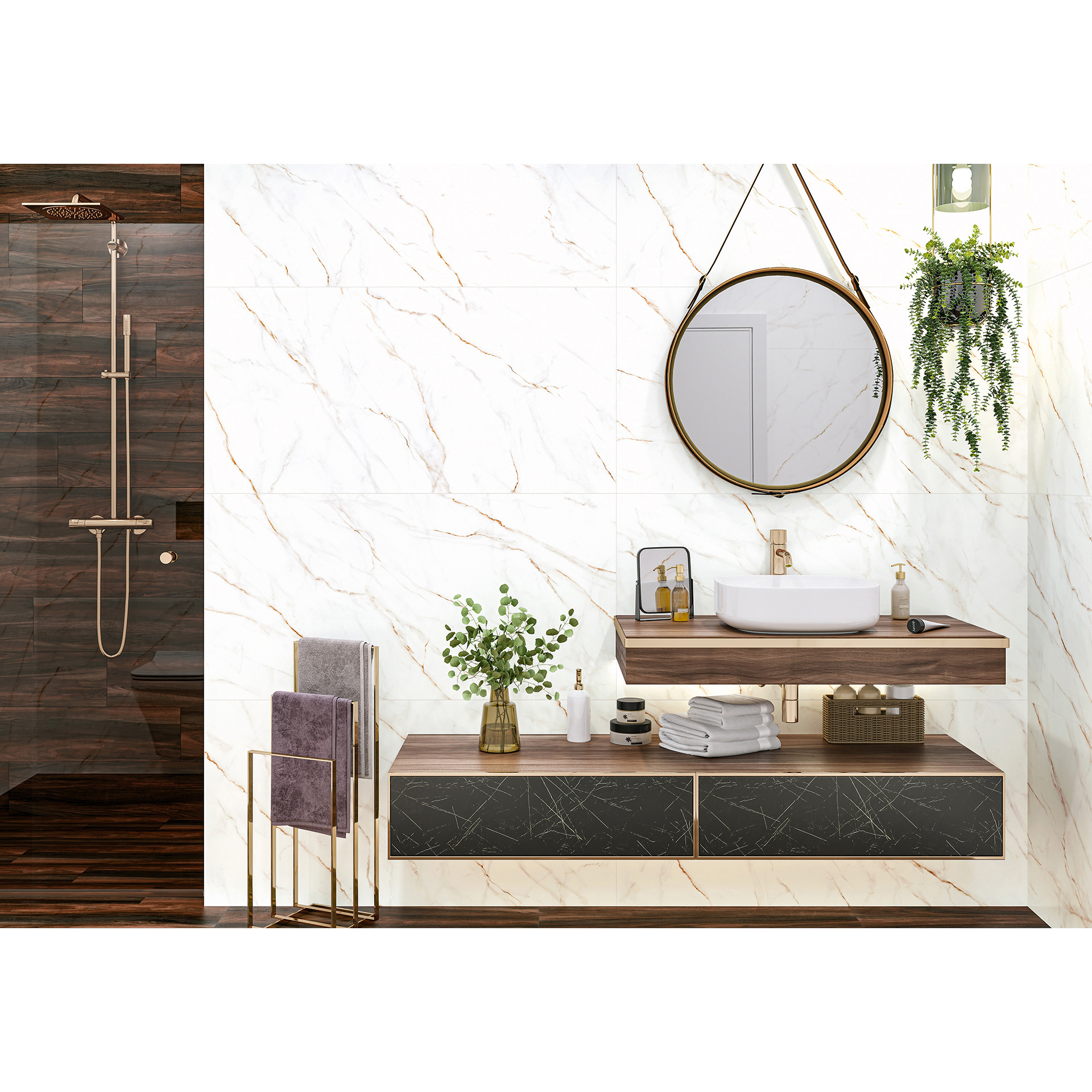 Изображение товара Керамогранит Alma ceramica Bottichino 60x120 см бежевый