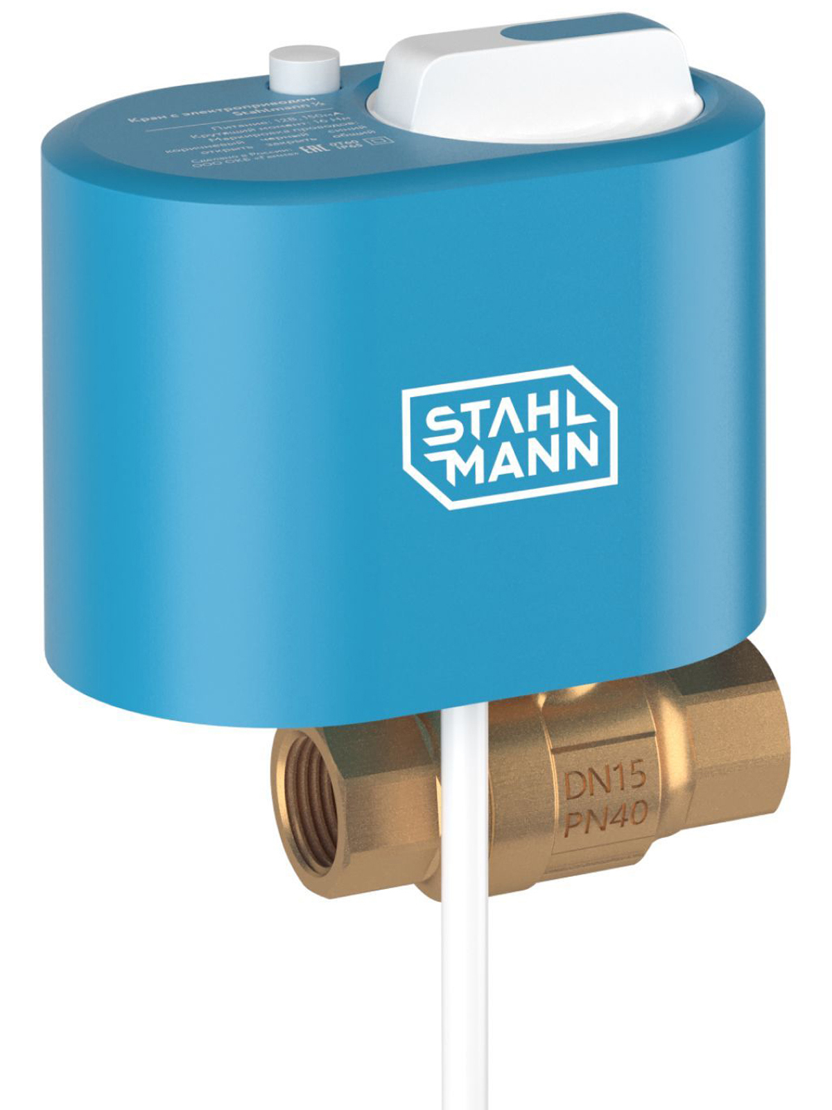 Изображение товара Кран шаровой с электроприводом Stahlmann 3/4F 12В для автоматической водоподачи