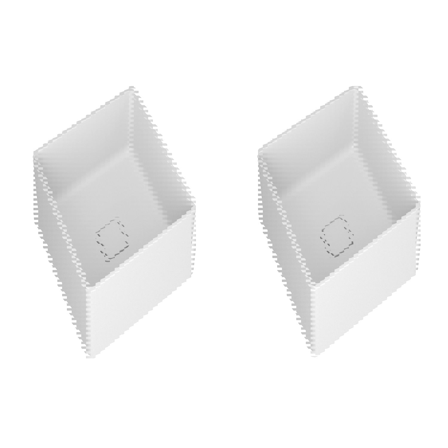 Изображение товара Раковина Bauedge dream MRY0055 40см цвет белый глянец