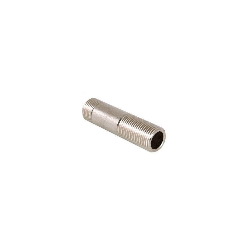 Изображение товара Латунный сгон Valtec 1/2"x1/2" никелированный для водопровода