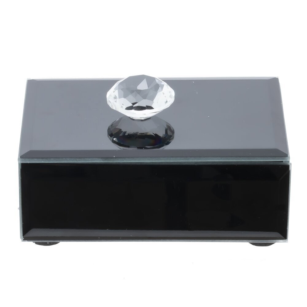 Изображение товара Шкатулка Шарлотта Черный откидная крышка 7x5 см