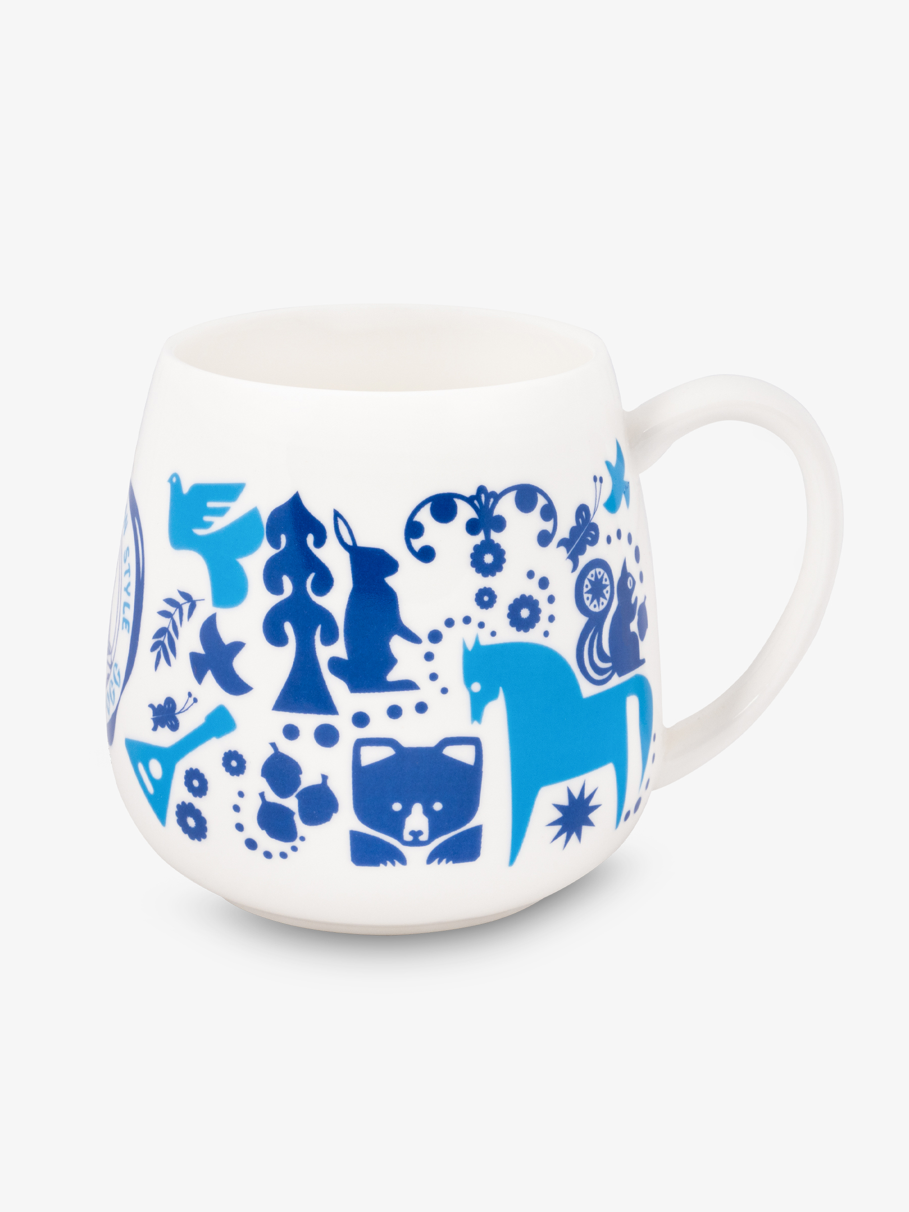 Изображение товара Кружка ВЕЛИКОРОСС 525 мл Лесная сказка фарфор Россия