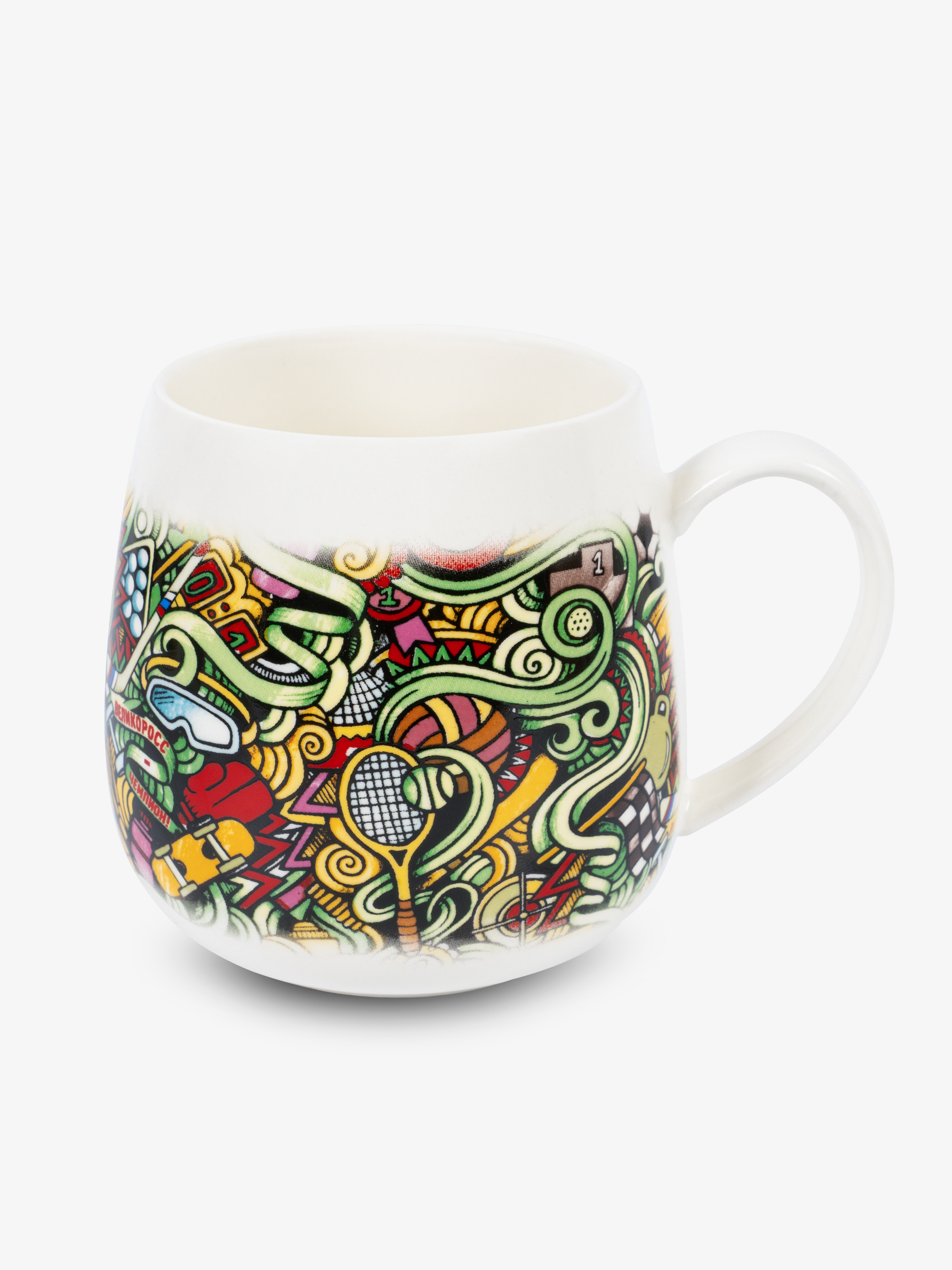 Изображение товара Кружка 525 мл ВЕЛИКОРОСС Чемпион фарфор Россия