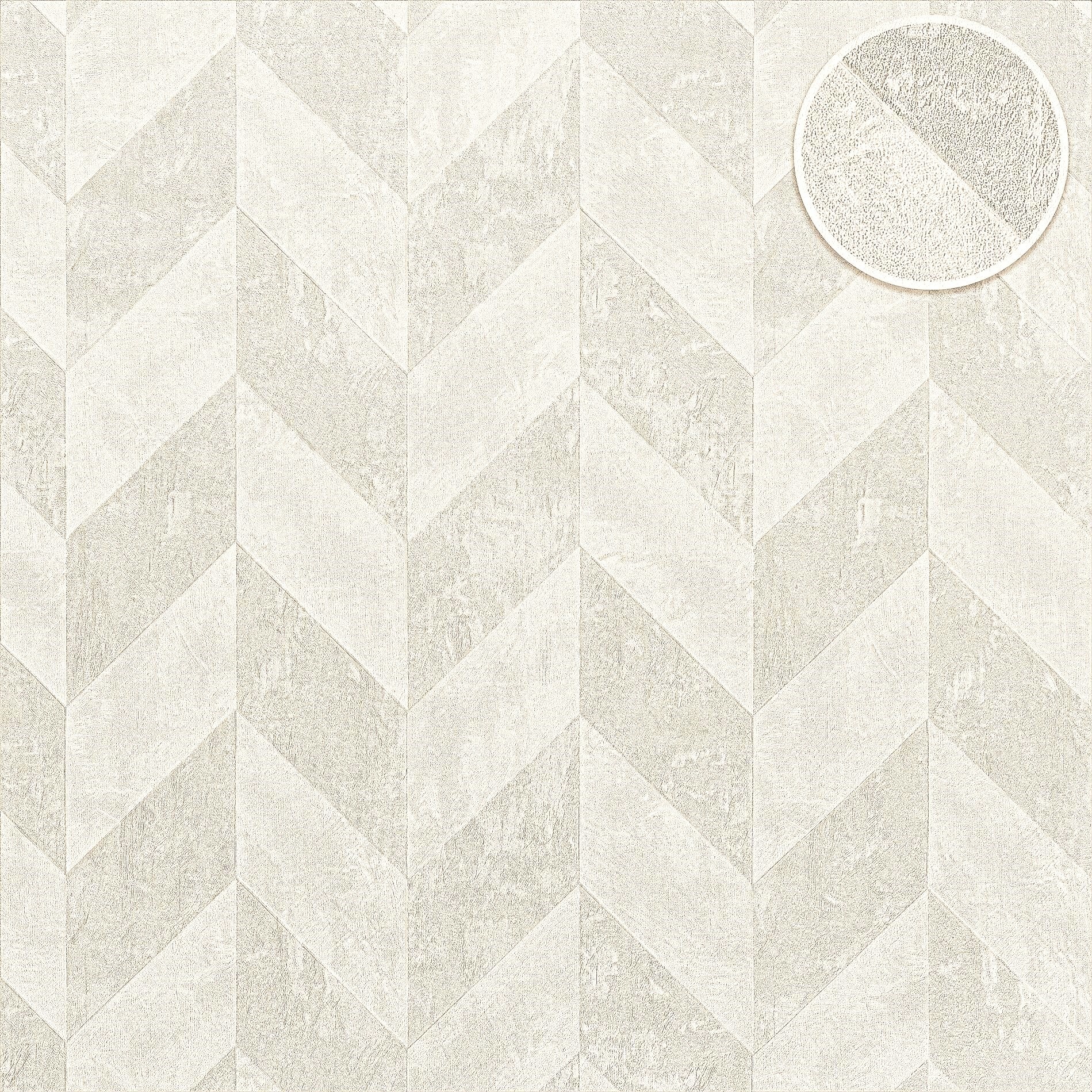 Изображение товара Флизелиновые обои Vertu Milas желтые 1.06 м 10 м с геометрическим рисунком