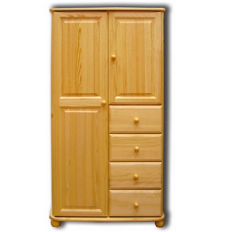 Изображение товара Шкаф Дом мебели из сосны 82x152x58 см дерево цвет сосна обыкновенная
