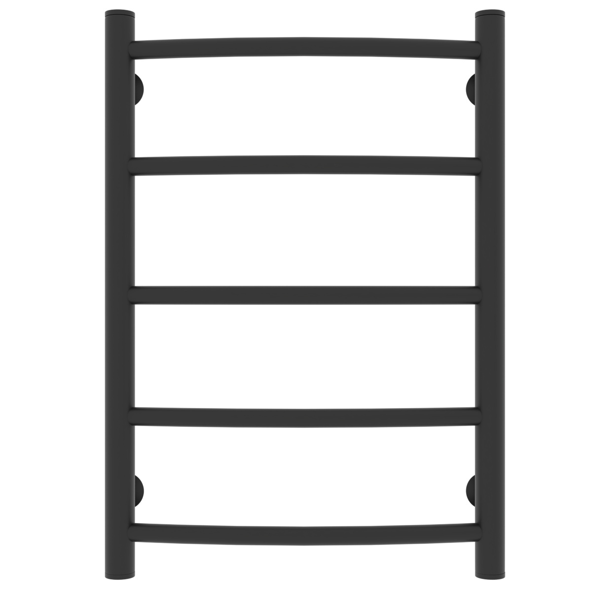 Изображение товара LARIS Классик П5 400x600 водяной полотенцесушитель из нержавеющей стали черный матовый