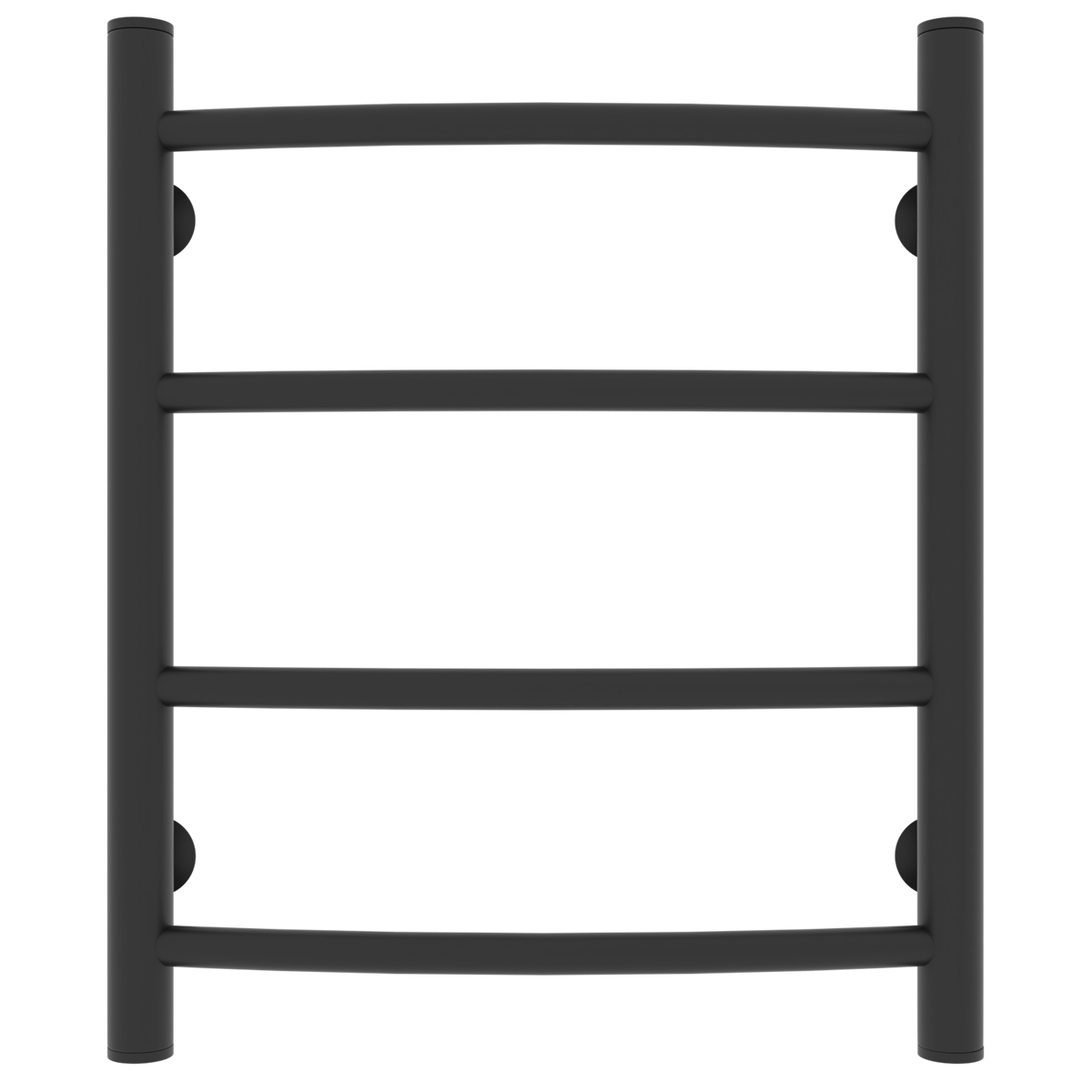 Изображение товара Водяной полотенцесушитель Laris Классик П4 40х50 см черный матовый