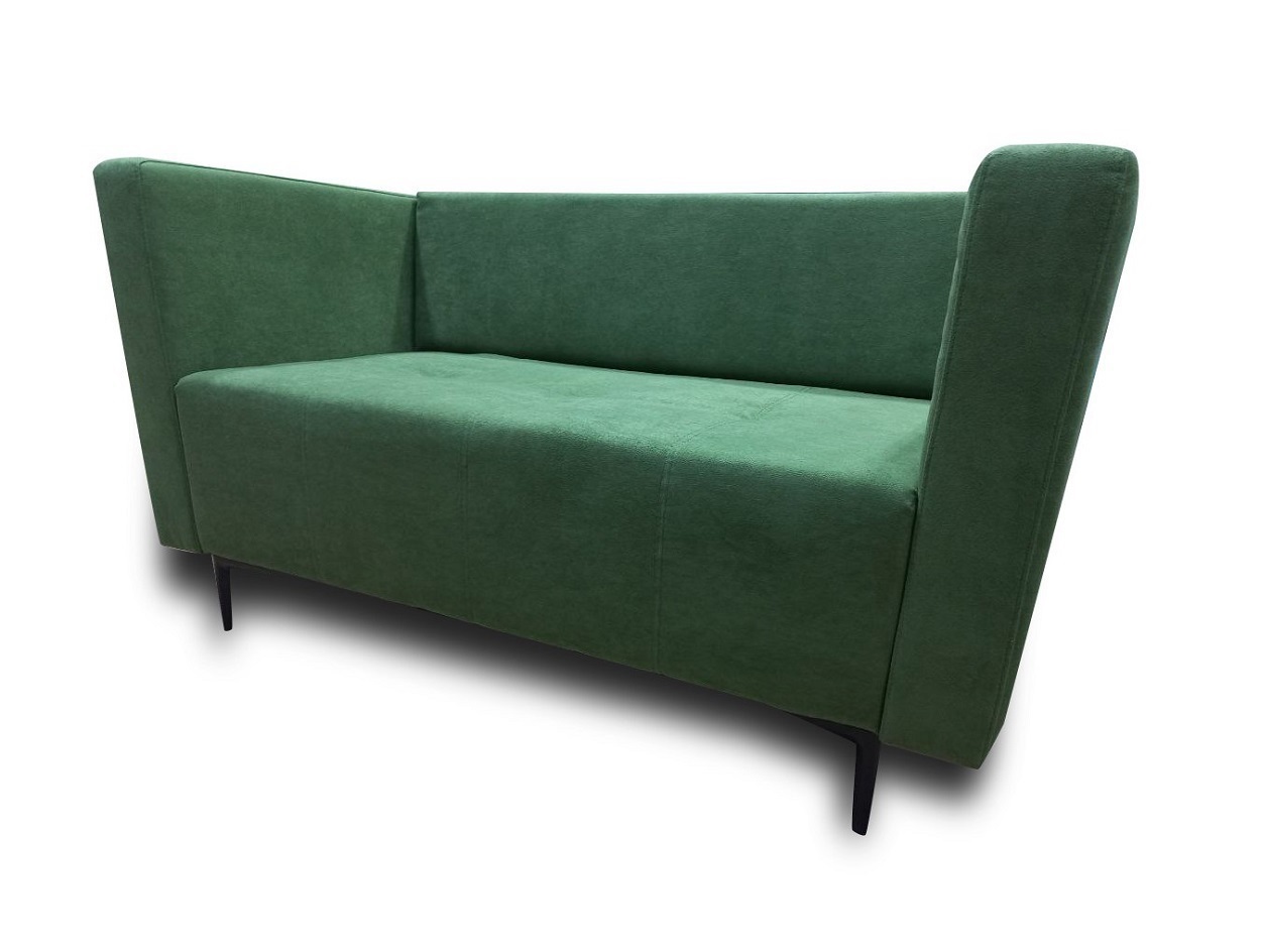 Изображение товара Современный офисный диван Мебель никс Офис 1 0077-04 140x60x73 см зелёный