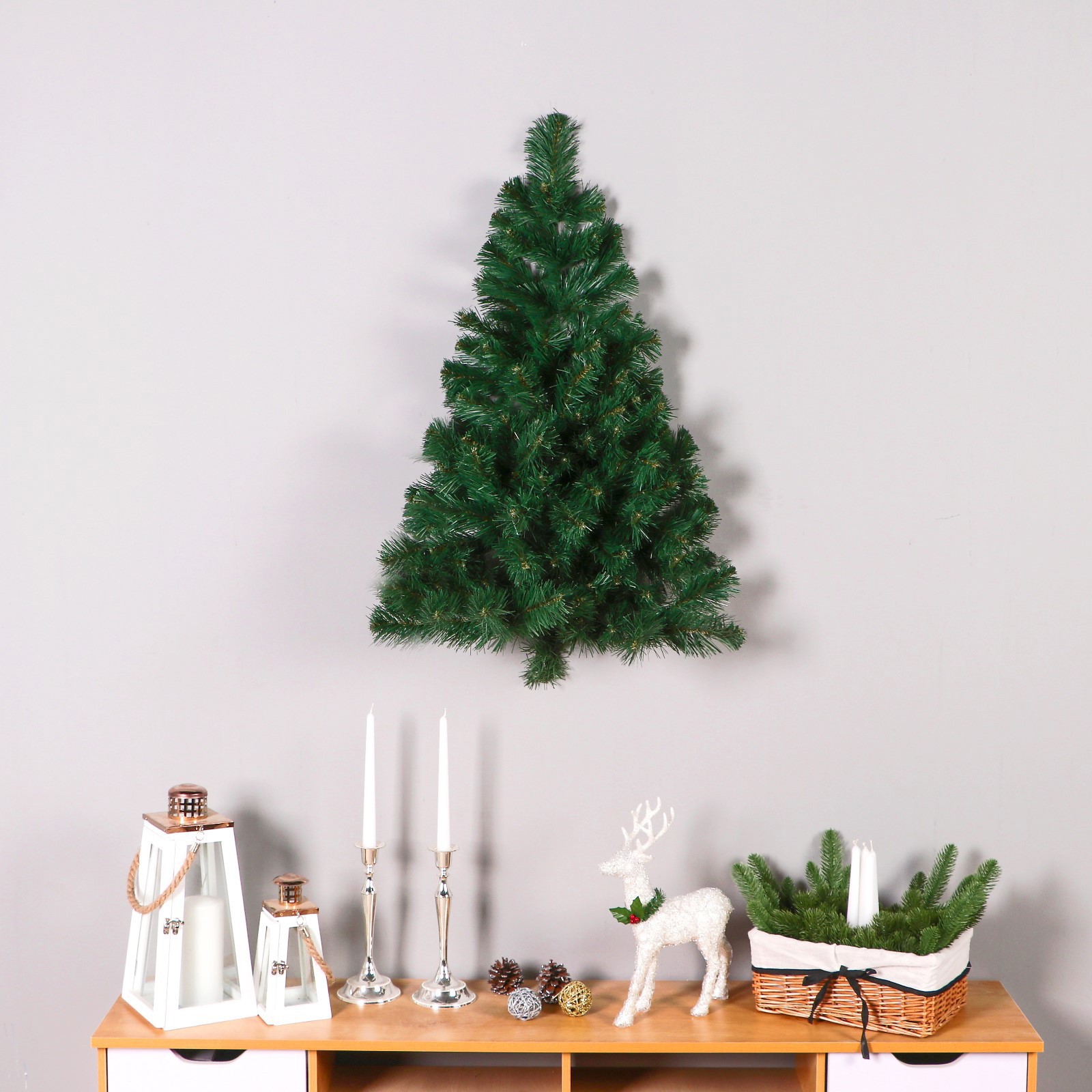 Изображение товара Ель новогодняя искусственная Елкиторг 2827174 Лесная красавица 90 см