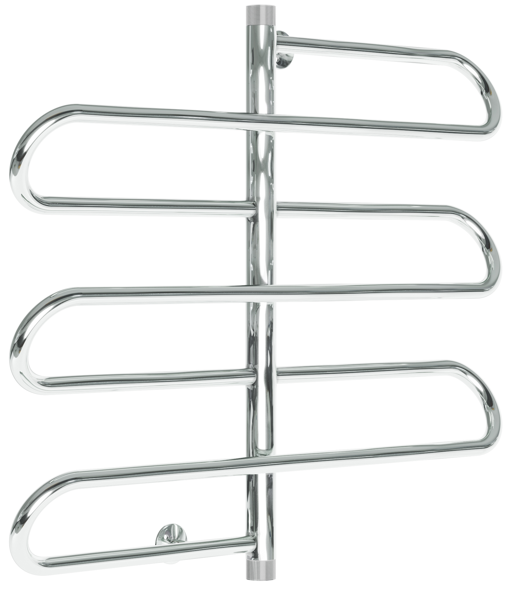Изображение товара Водяной полотенцесушитель с полкой Termax Вираж 60x55 см нерж сталь Россия