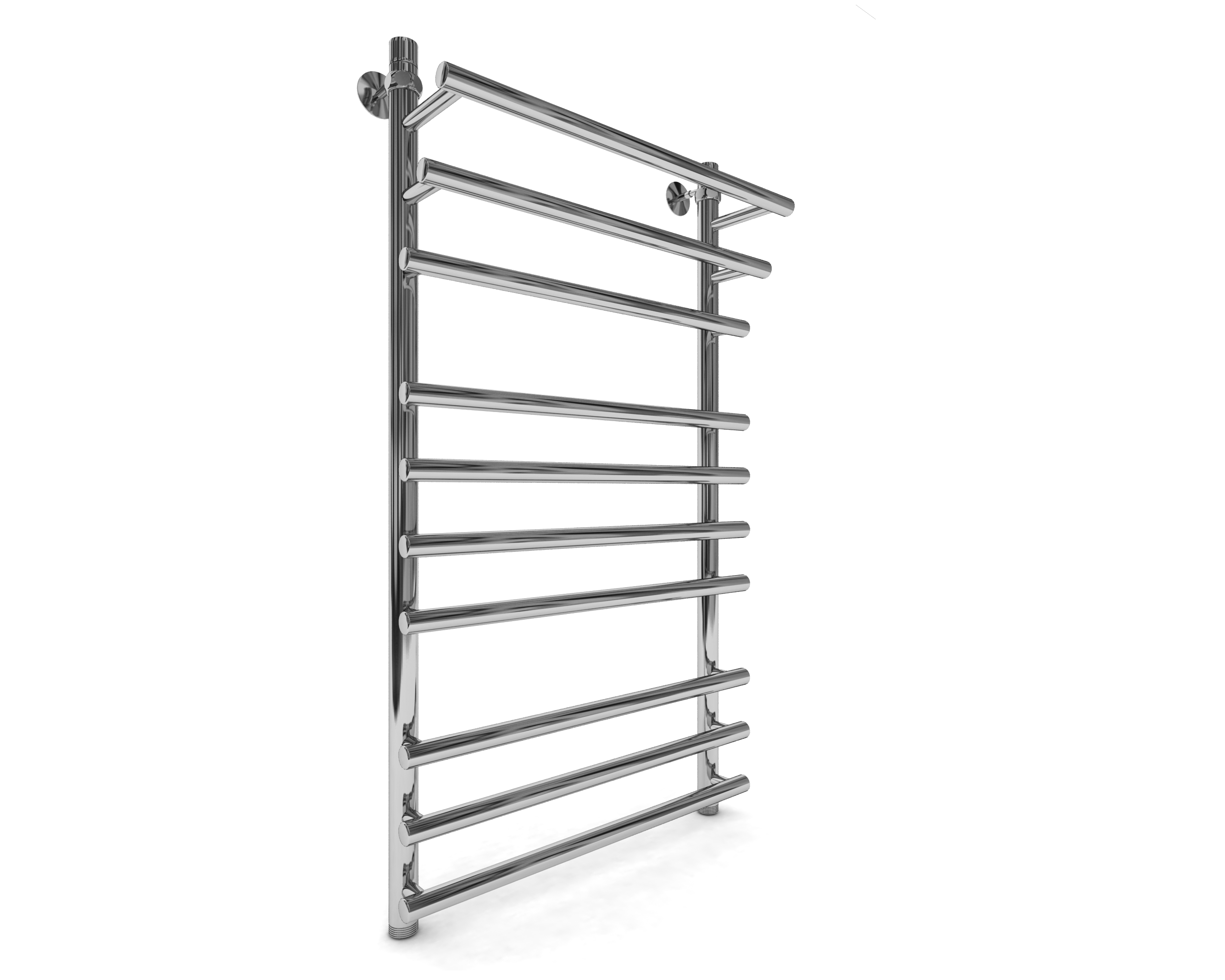Изображение товара Водяной полотенцесушитель INDIGO Just Shelf 1000x600 мм нержавеющая сталь хром