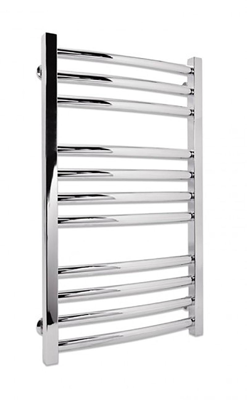 Изображение товара Полотенцесушитель водяной лестница Indigo Ellipse 4 50x50 см нержавеющая сталь серебро