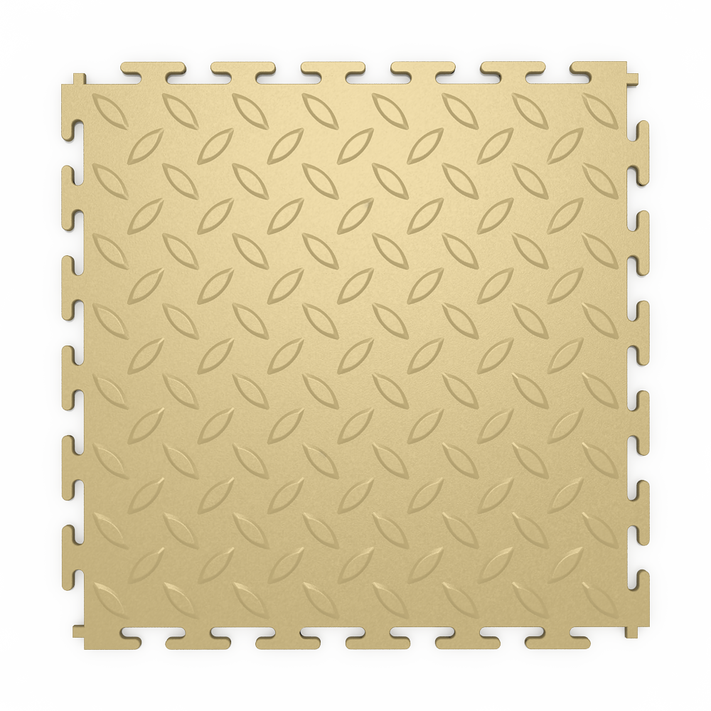 Изображение товара Модульная ПВХ плитка LT mini beige Diamond PVC 43 класс, 5 мм, 25х25 см, 1 м²