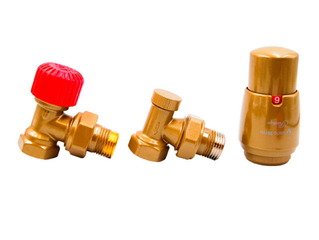 Изображение товара Комплект терморегулирующий Vario Term Elegant ELGS0221C/FK 1/2" белый матовый