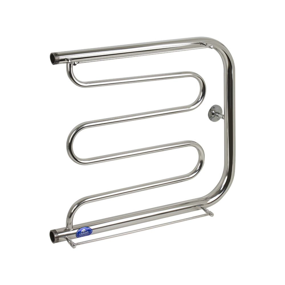 Изображение товара Водяной полотенцесушитель Санакс ф5060 60x50 см нержавеющая сталь 1/2" цвет хром