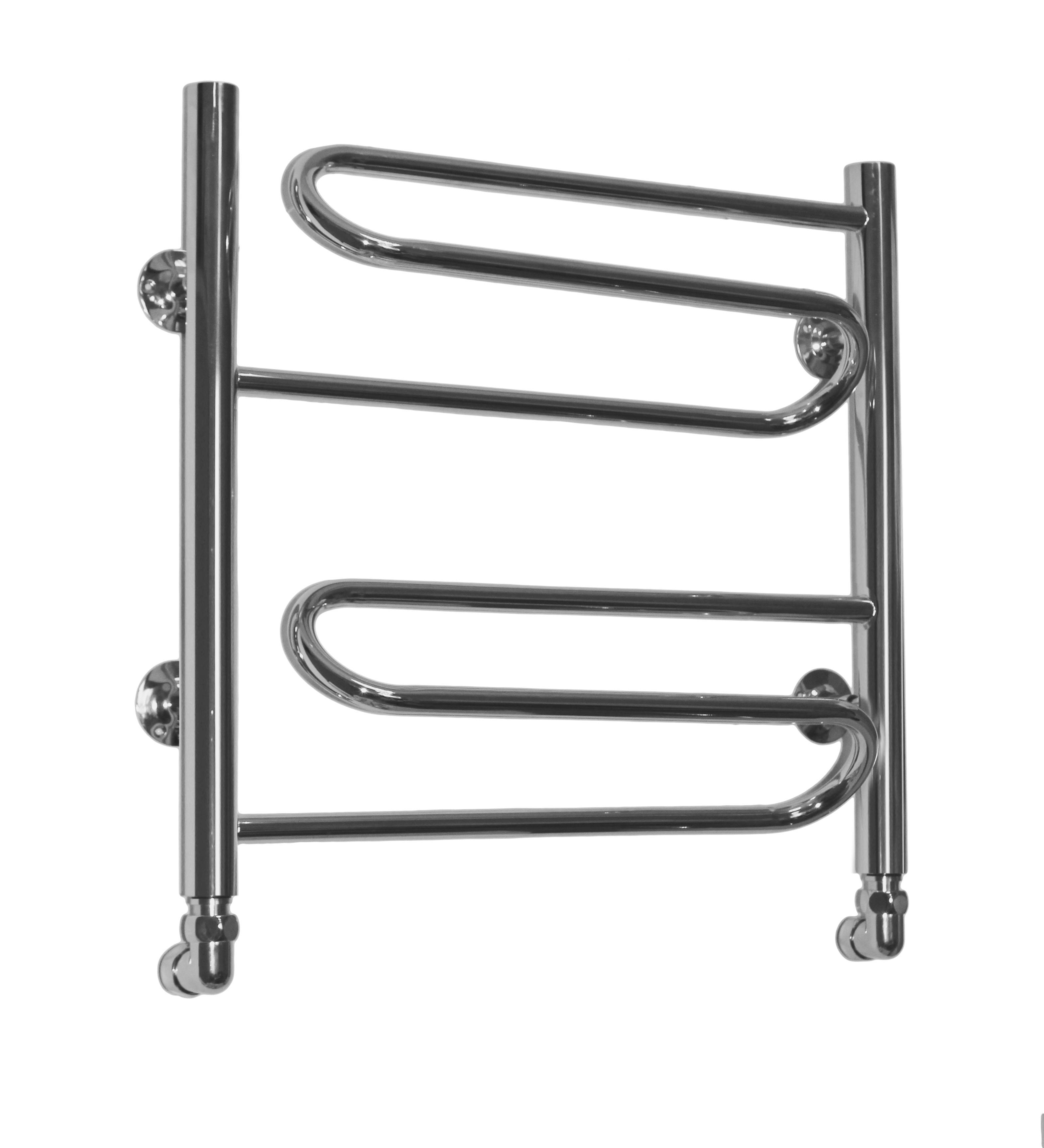 Изображение товара Водяной полотенцесушитель Домотерм Офелия 50x50 см нержавеющая сталь серебро