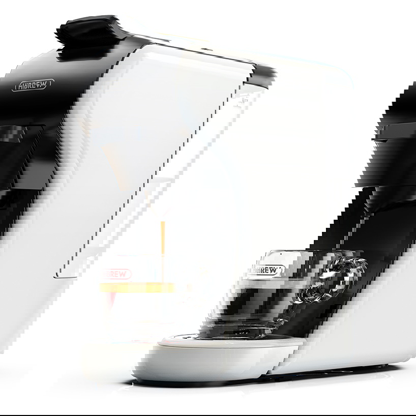 Изображение товара Капсульная кофемашина Hibrew 11x26x26 см цвет белый