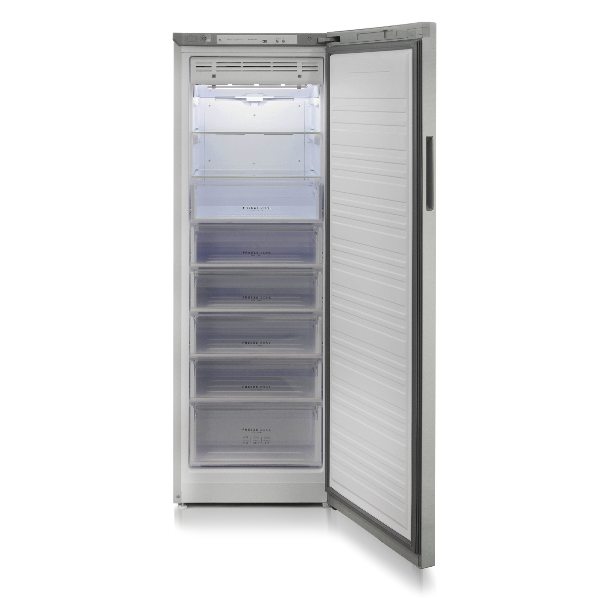 Морозильная камера Бирюса М 6047 Sn 60x180x62.5 см цвет серебристый ️ ...