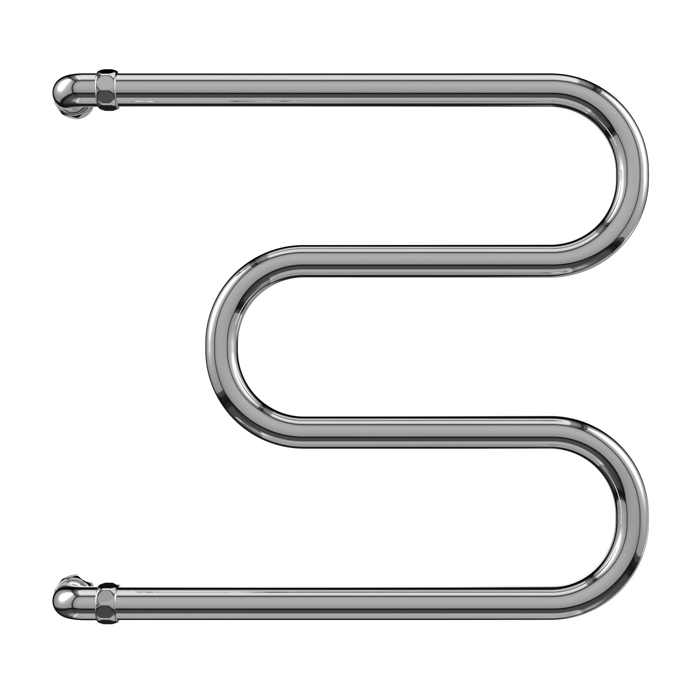 Изображение товара Водяной полотенцесушитель Royal Thermo М-обр 500x500 1" из нержавеющей стали