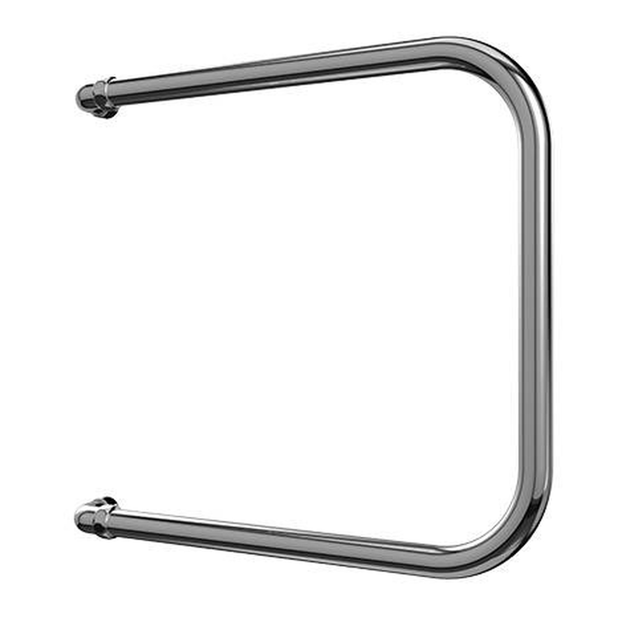 Изображение товара Водяной полотенцесушитель Royal thermo П-обр 500x500 1 дюйм нержавеющая сталь глянцевый