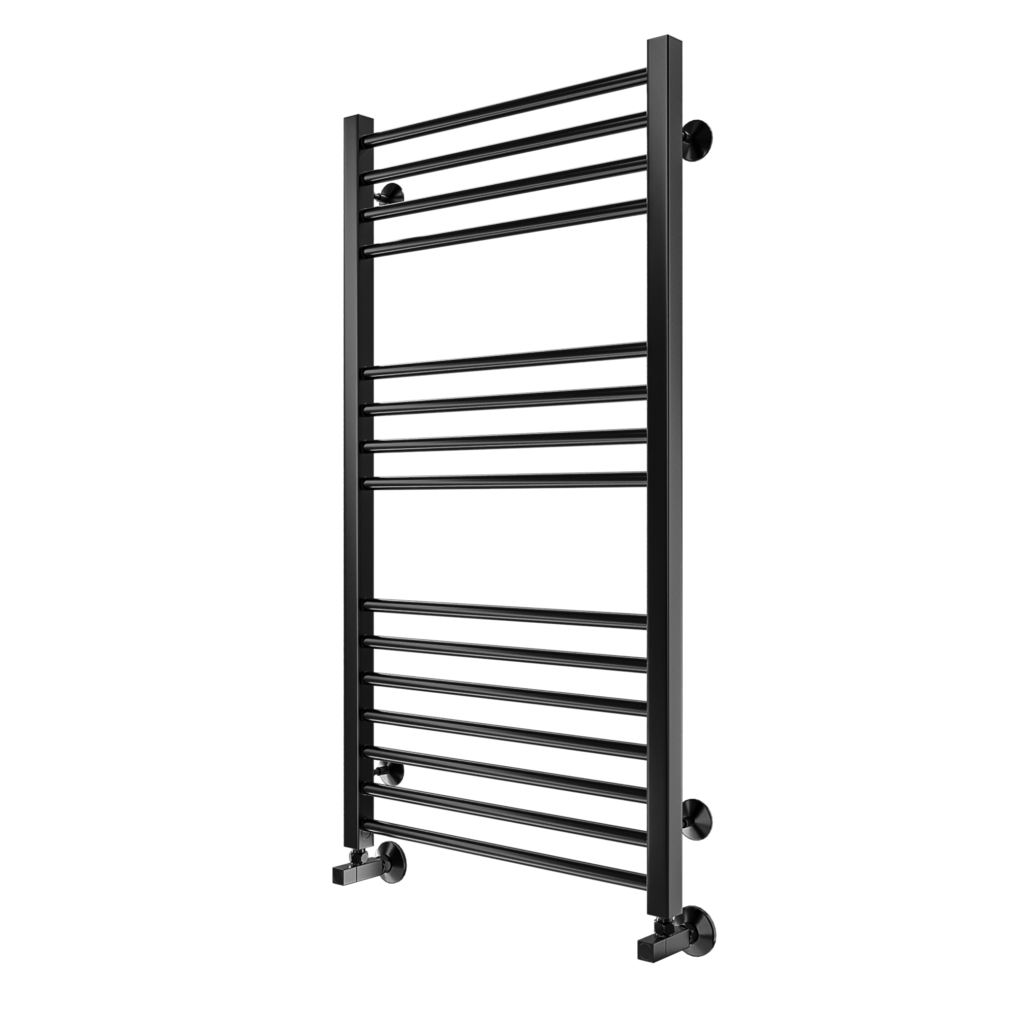 Изображение товара Водяной полотенцесушитель Royal thermo Stato black П15 100x53 см нержавеющая сталь 10 лет гарантия