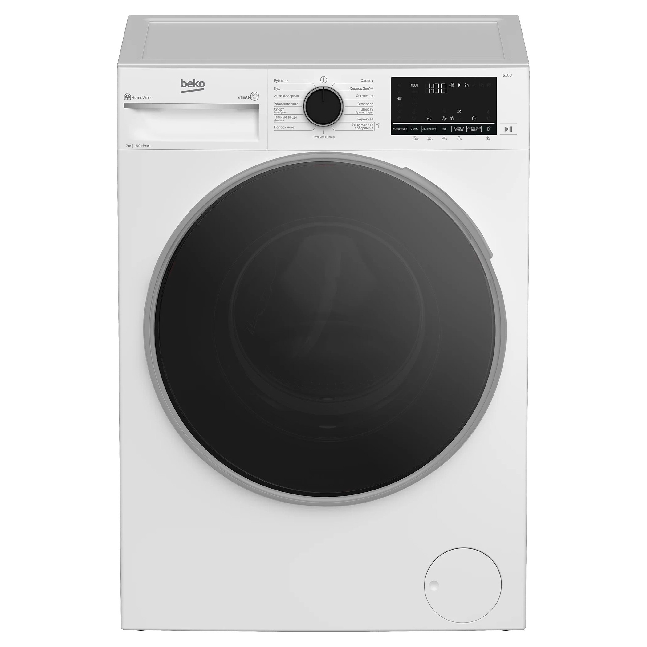 Изображение товара Стиральная машина Beko B3wfr572wc 60x85x50 см 7 кг цвет белый