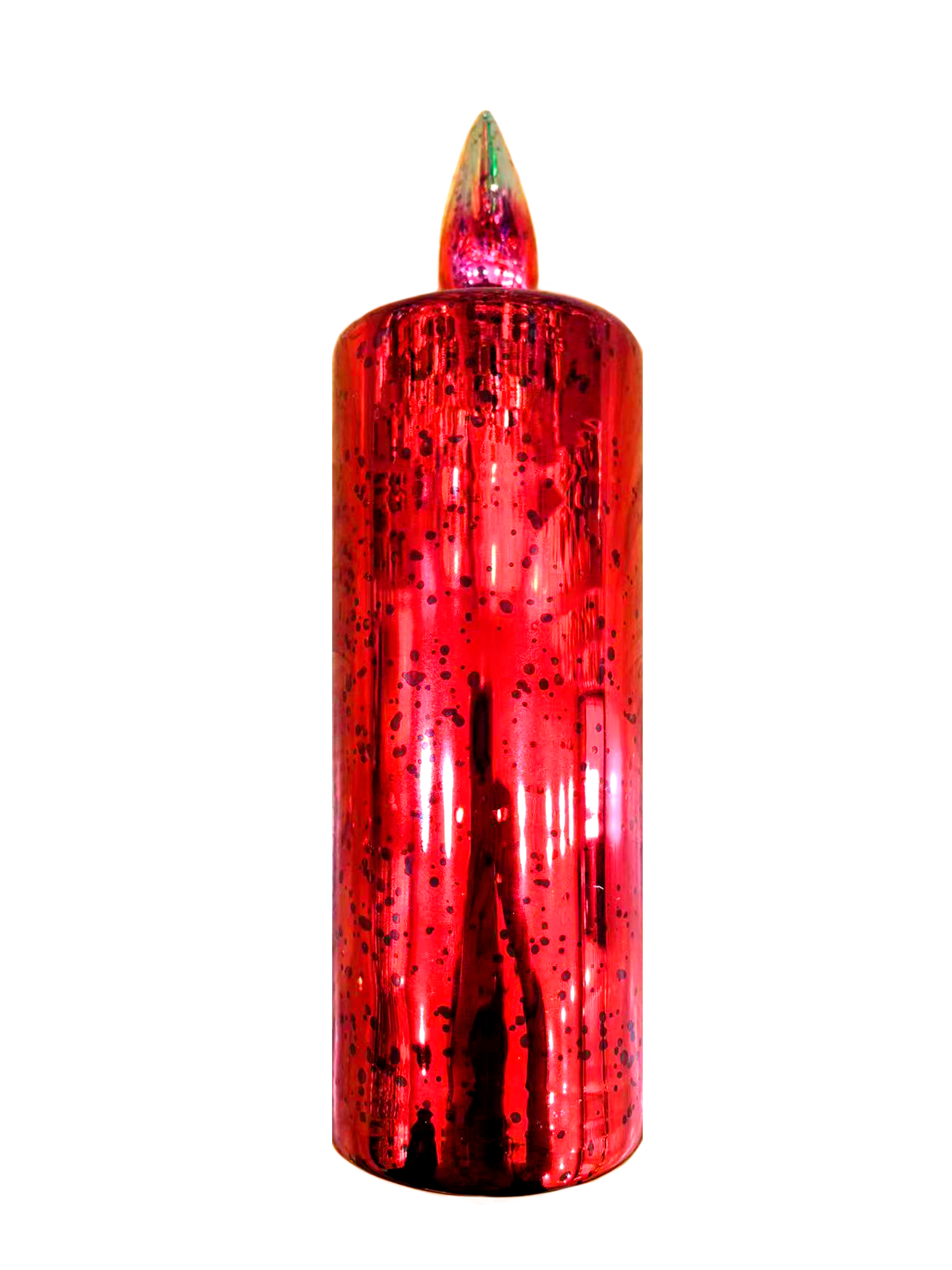 Изображение товара Светящаяся электрическая фигура свеча MAGIC TIME 31 см красная для интерьера