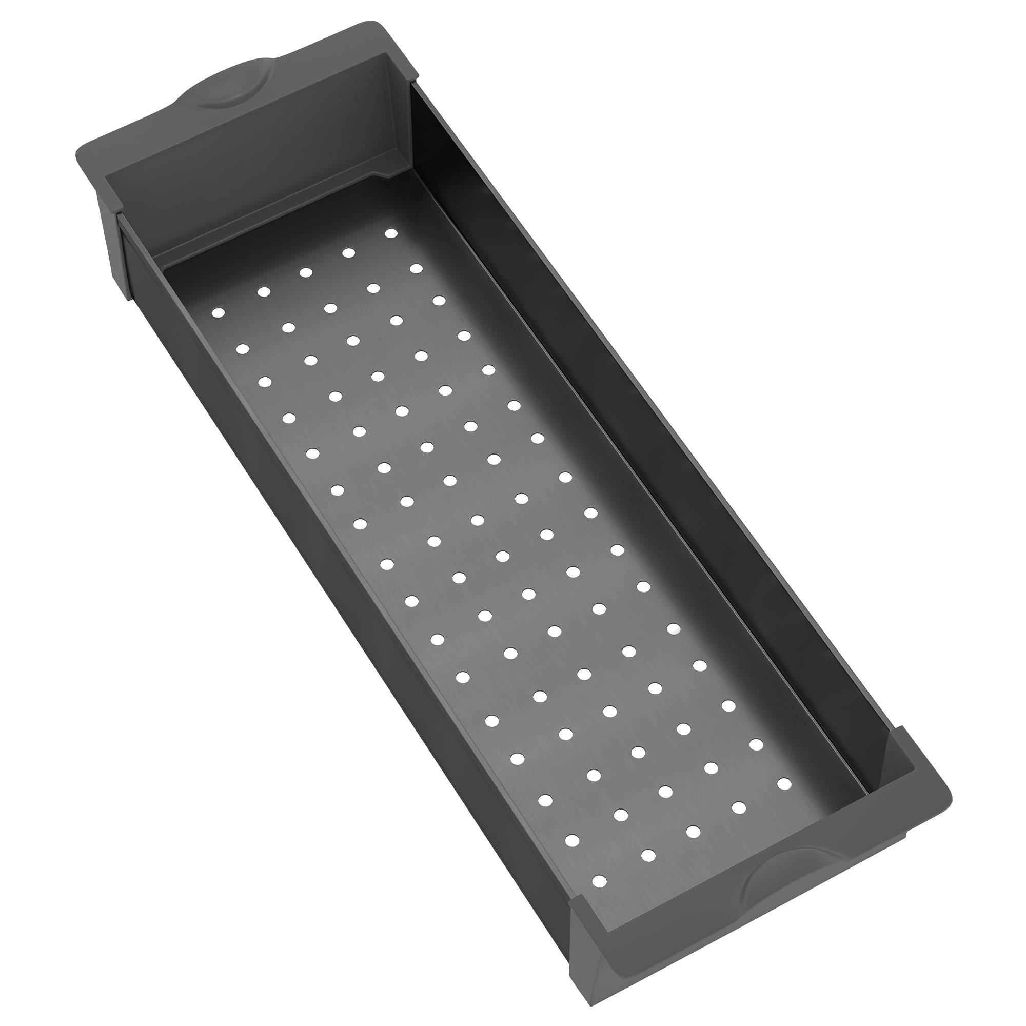 Изображение товара Коландер для кухонной мойки Reflexion RX3014BL из ABS-пластика цвет сталь