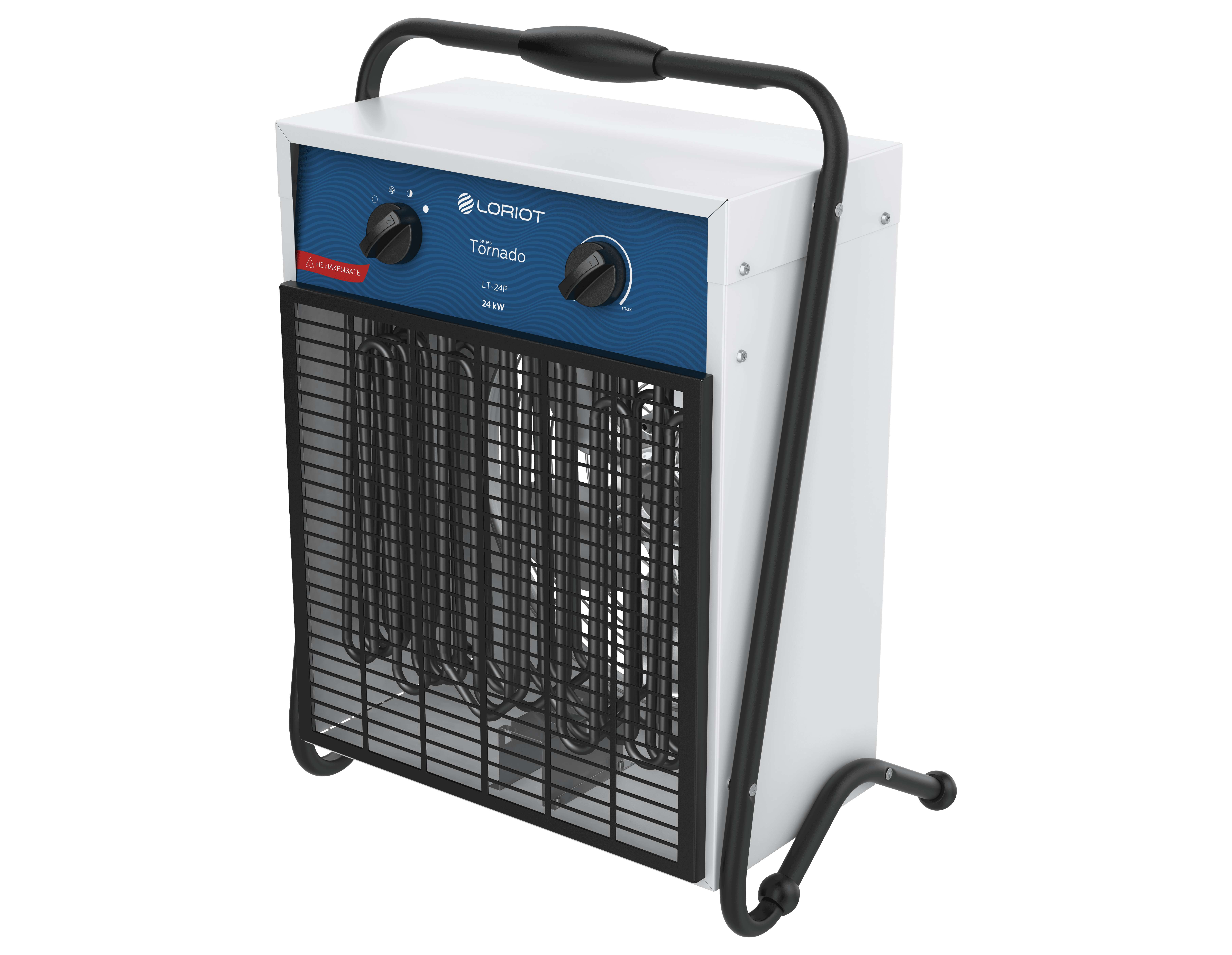 Изображение товара Электрическая тепловая пушка Loriot LT-24P 24000 Вт для промышленного обогрева