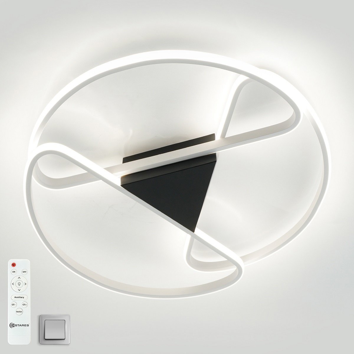 Изображение товара Люстра потолочная светодиодная Estares CALLISTA с регулировкой яркости и управления пультом на 15 м