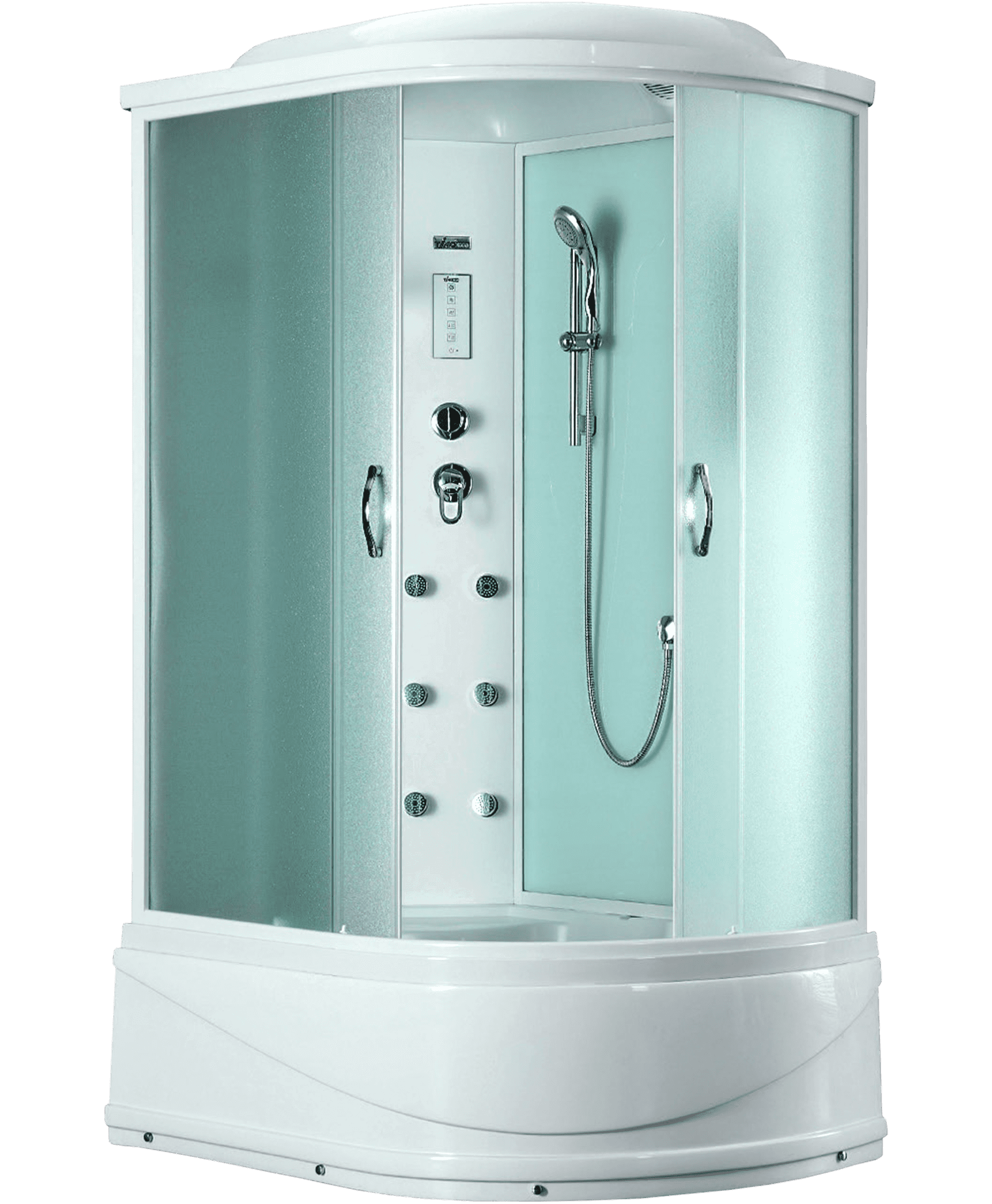 Изображение товара Душевая кабина с гидромассажем Timo Eco TE-0720L 80x120 см с сенсорным управлением