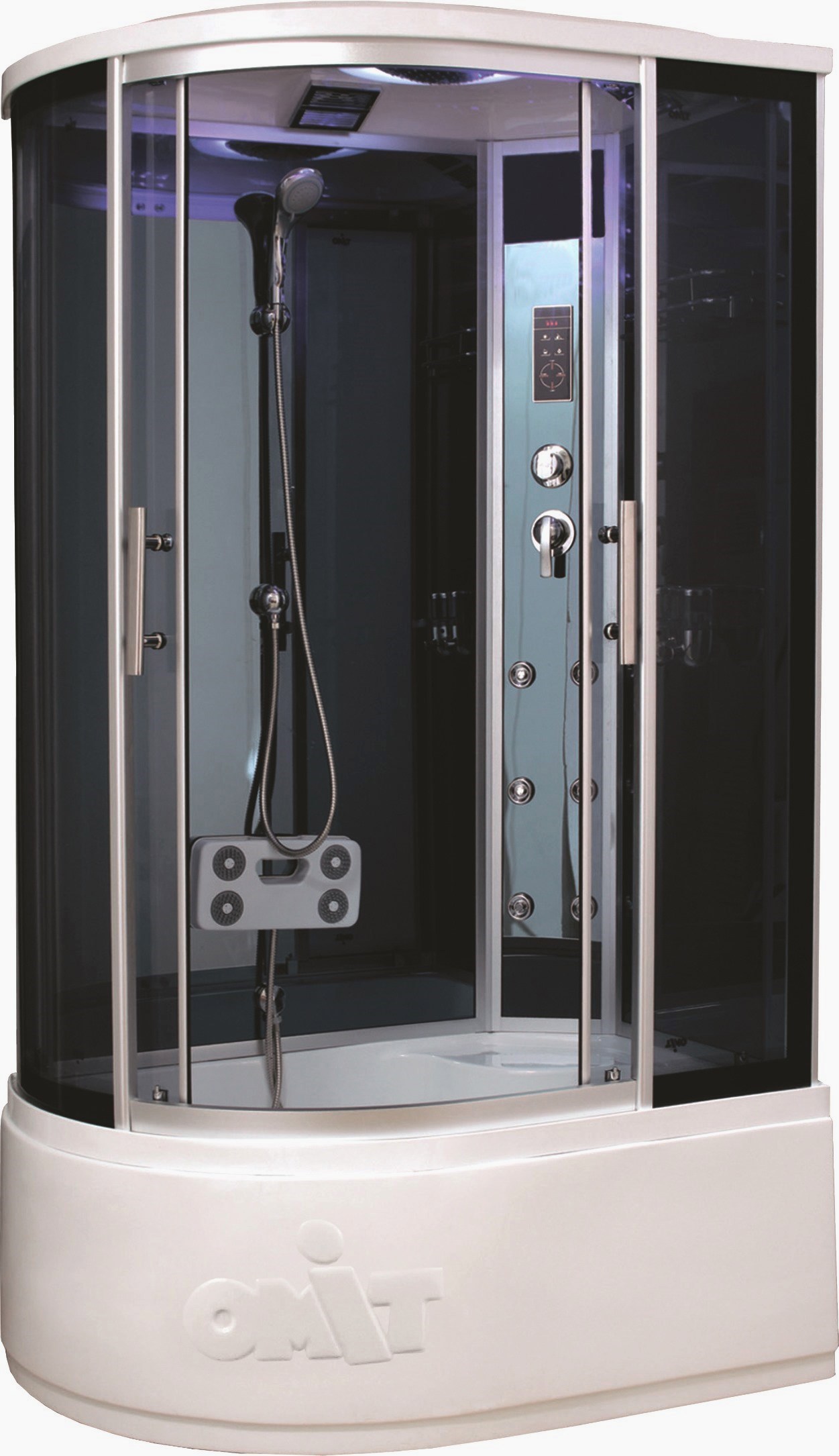 Изображение товара Гидромассажная душевая кабина TIMO Standart T-1120R-T-STUN 85x120 см с зеркалом и подсветкой