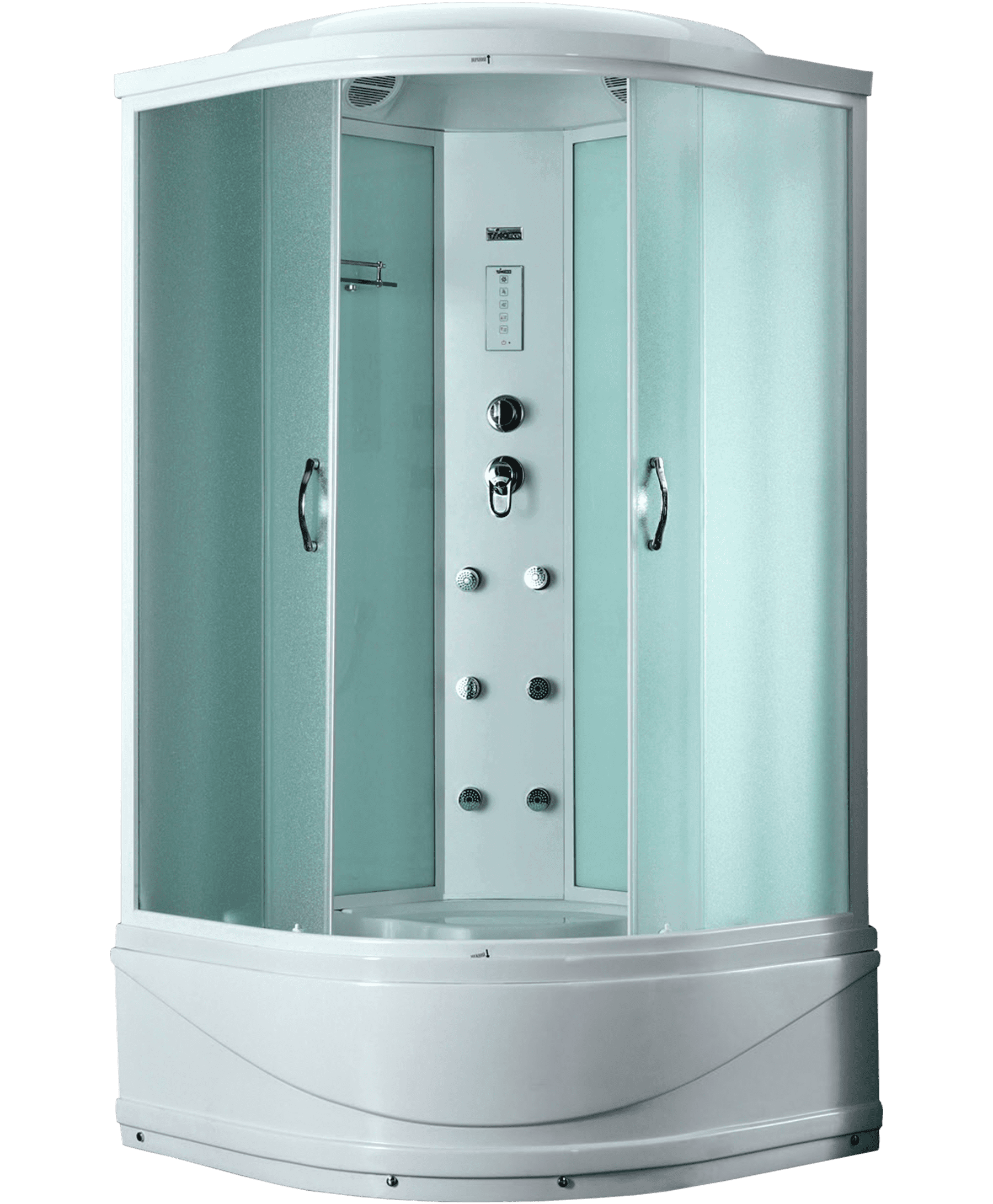 Изображение товара Душевая кабина с гидромассажем TIMO Eco TE-0700-T-STUN 100x100 см