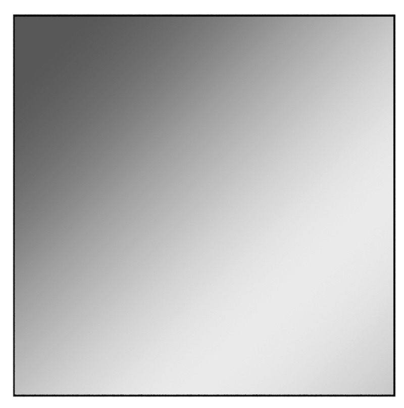 Изображение товара Зеркало зеркало для ванной SANSA Corsica 50x50 black SB1063Z Изображение товара Зеркало зеркало для ванной SANSA Corsica 50x50 black SB1063Z