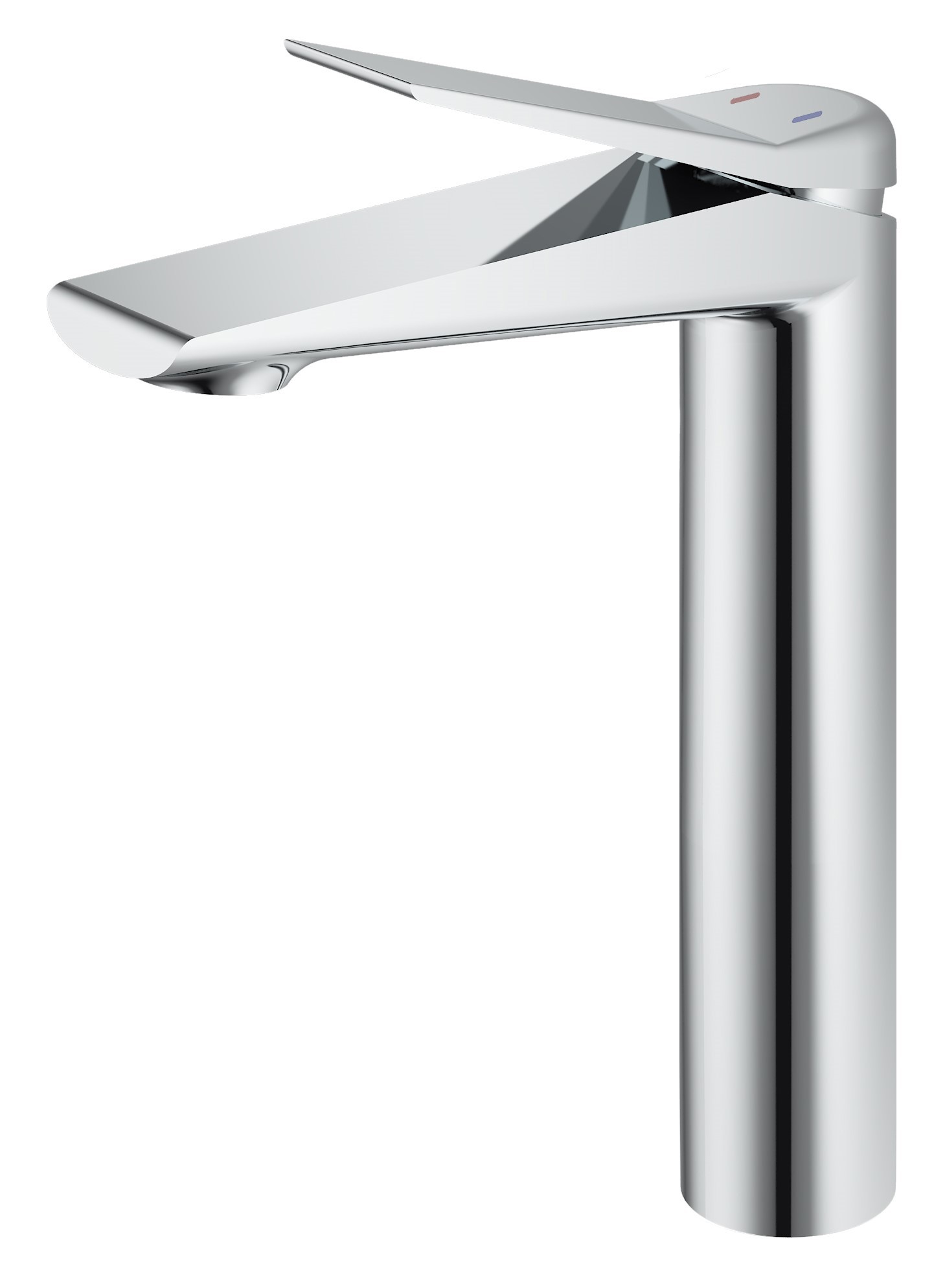 Изображение товара Смеситель для раковины Esko Shanghai SHA25 однорычажный высокий цвет хром