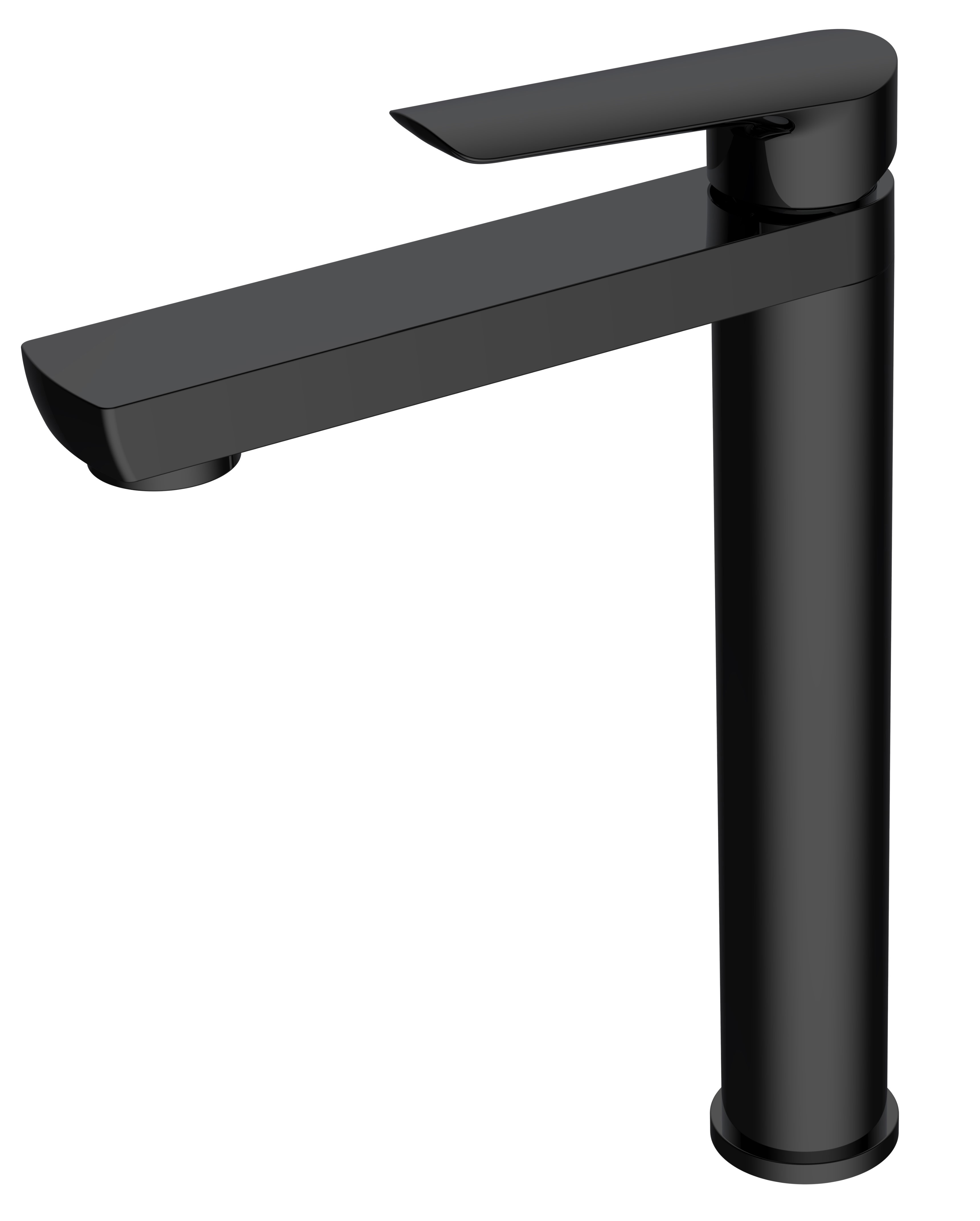 Изображение товара Смеситель для раковины Esko Lagos black LG25B однорычажный высокий цвет черный