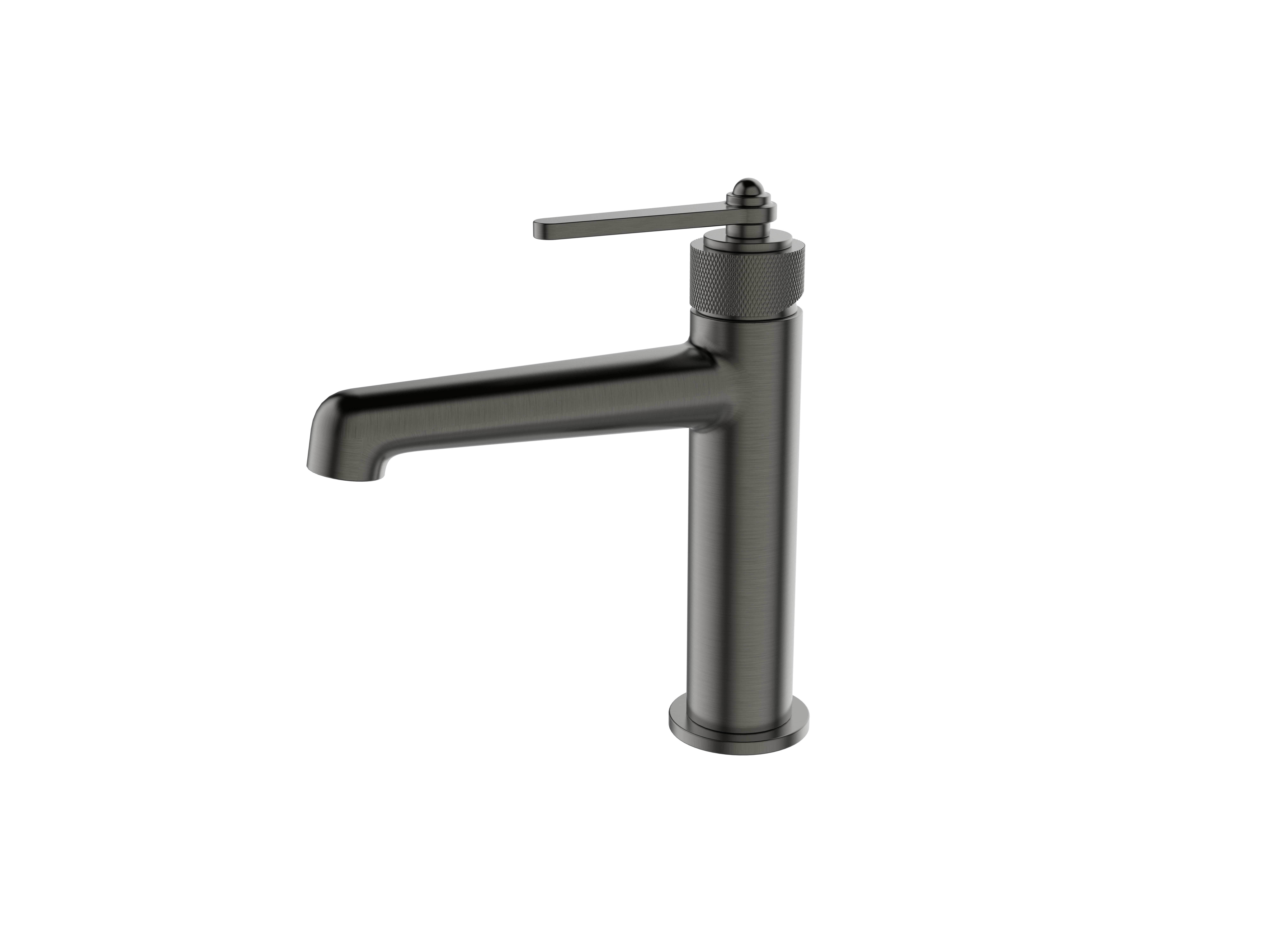 Изображение товара Смеситель для раковины Esko Bangkok gun metal BG26GM однорычажный высокий цвет черный