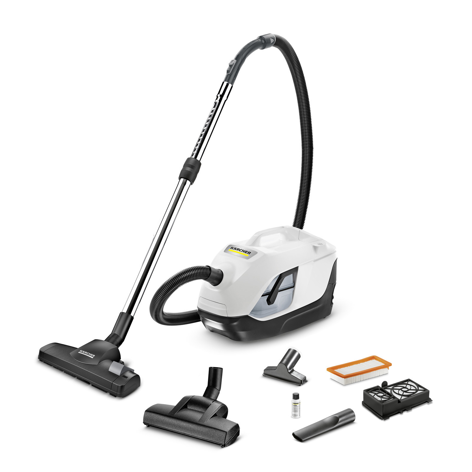 Изображение товара Пылесос с контейнером Karcher Ds 6 plus 650 Вт 2 л цвет белый