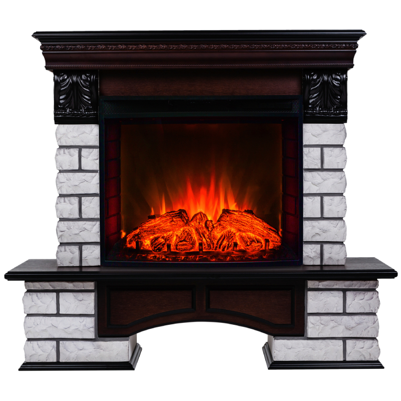 Изображение товара Каминокомплект Realflame Country Lux Rock FS25/25'5 AO с очагом Evrica 25.5 1500Вт дуб Изображение товара Каминокомплект Realflame Country Lux Rock FS25/25'5 AO с очагом Evrica 25.5 1500Вт дуб