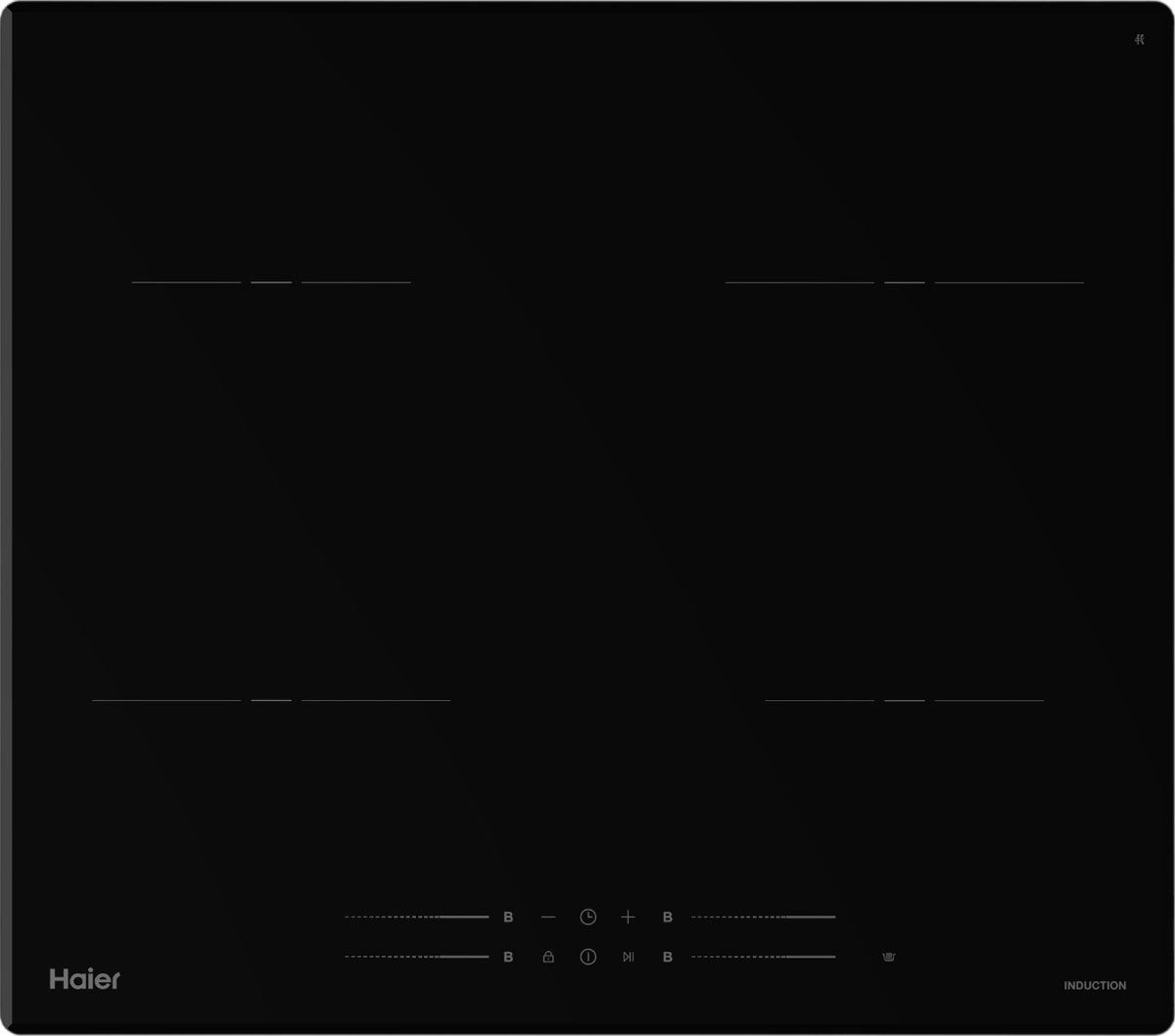 Изображение товара Индукционная варочная панель Haier HHX-Y64SVVB 59 см 4 конфорки цвет черный