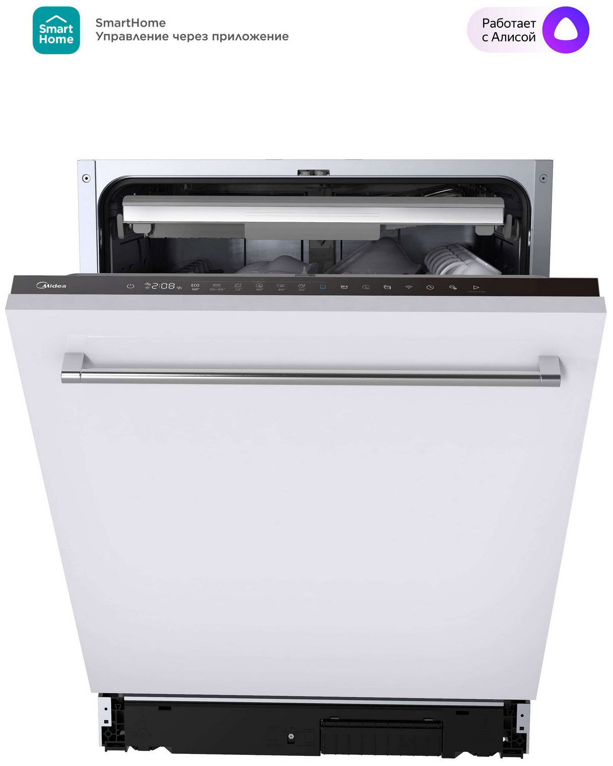 Изображение товара Встраиваемая посудомоечная машина MIDEA MID60S720i 14 комплектов WiFi управление