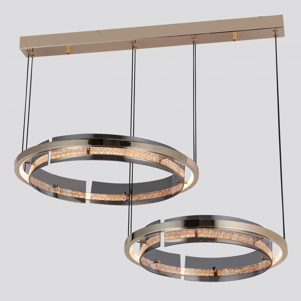 Изображение товара Люстра подвесная светодиодная iLEDEX Meridian C4716-78 GD 12.29 м² регулируемый белый свет