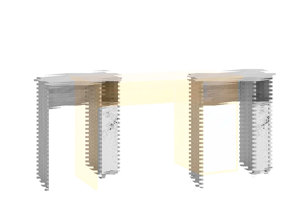 Изображение товара Детский письменный стол Энерджи 120x75x60 см из ЛДСП дуб Mebelson