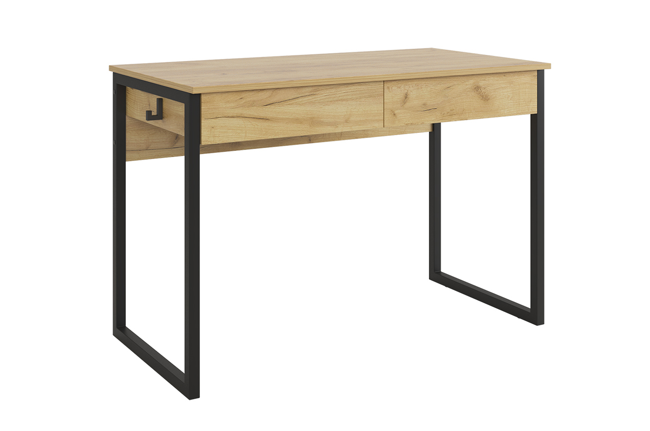 Изображение товара Стол Юниор дуб крафт золотой/черный муар 110x75x58 см MEBELSON