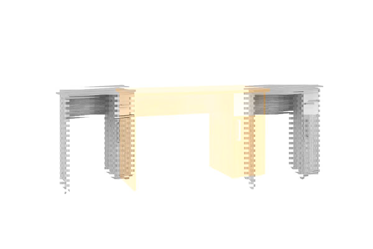 Изображение товара Стол Mebelson Лайт-1 Стол компьютерный 1200 120x75x60 см ЛДСП цвет дуб сонома